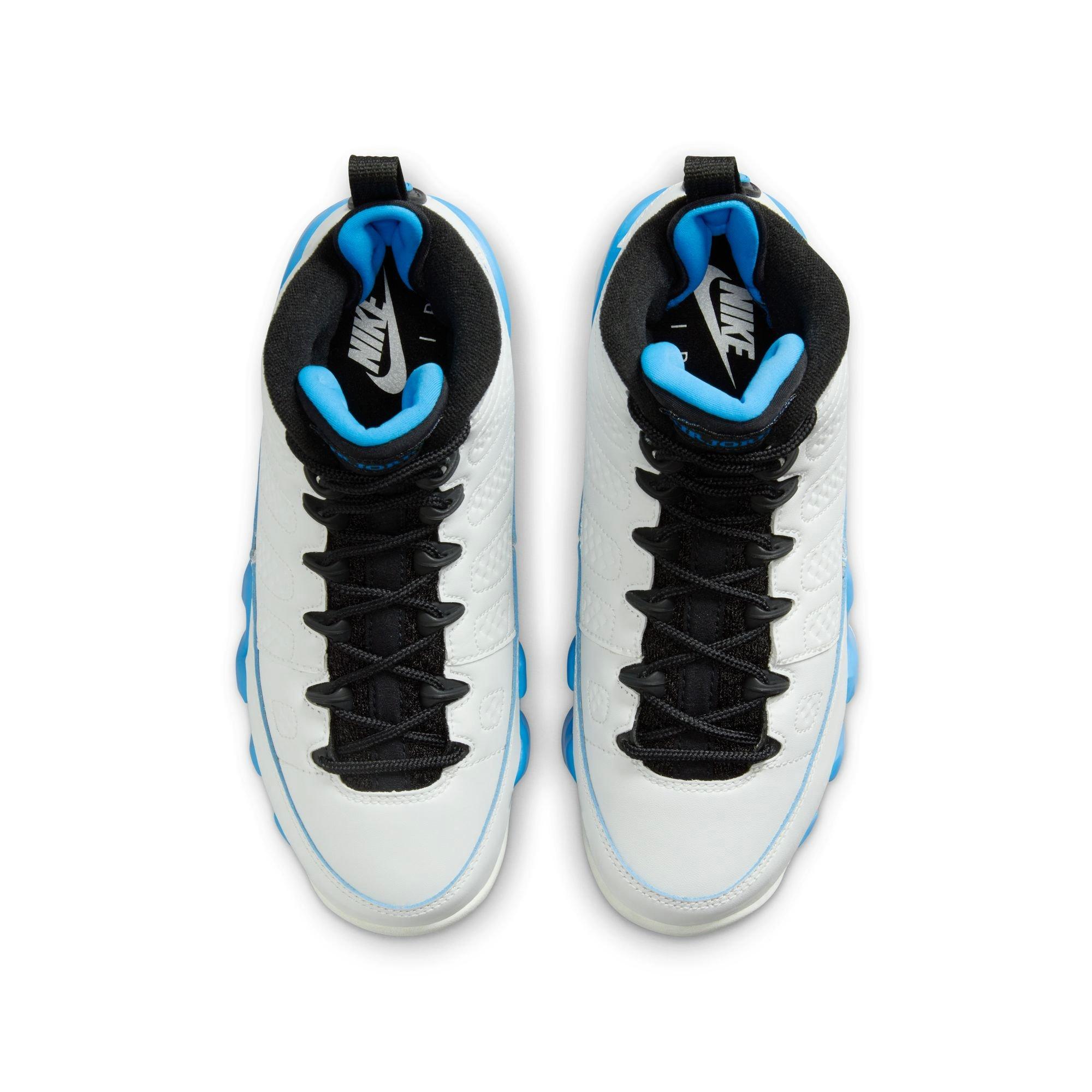 Jordan 9 Retro Grade School Kids' "Powder Blue" Shoe
