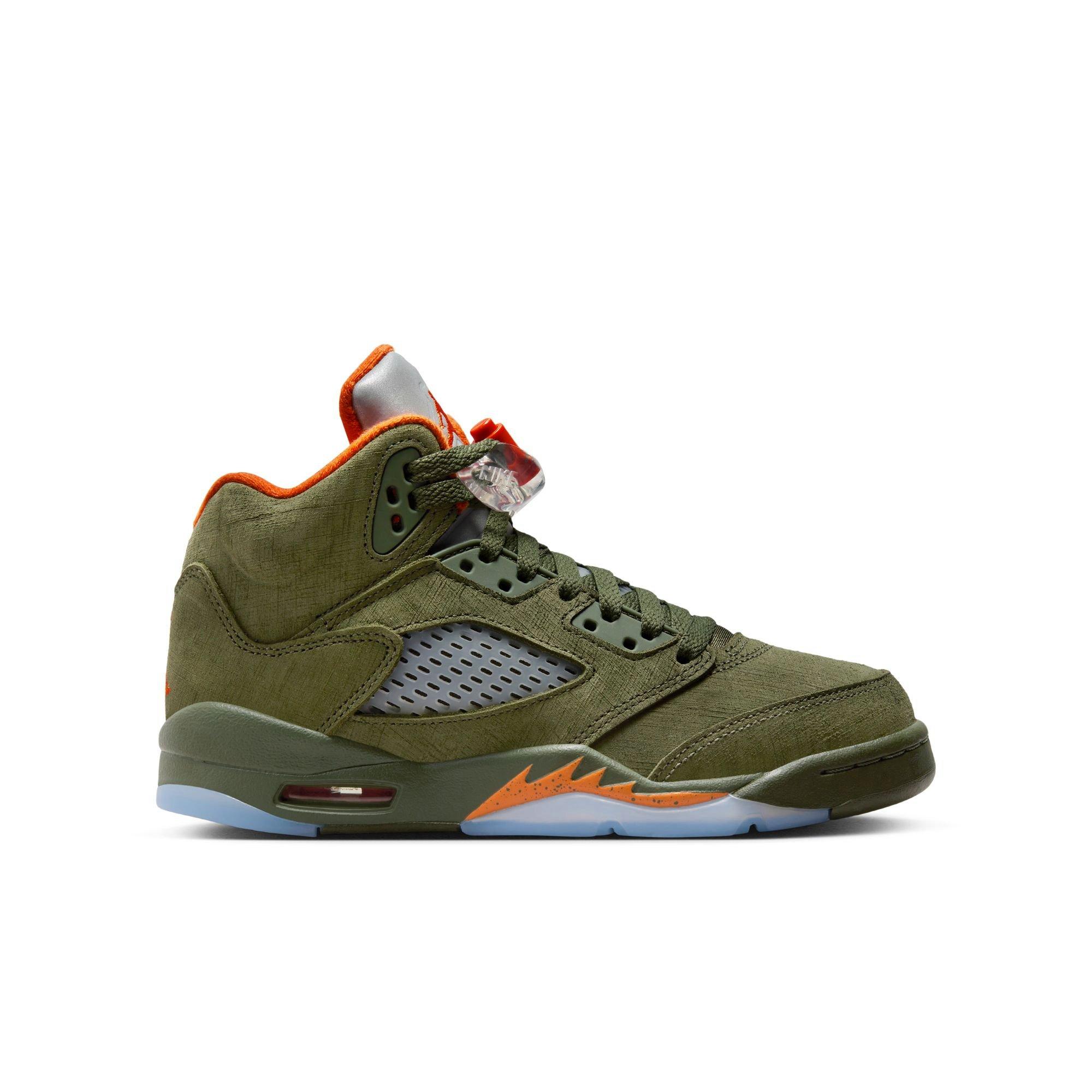 Jordan 5 Retro Plaid Grade School Kids' Shoe - Hibbett