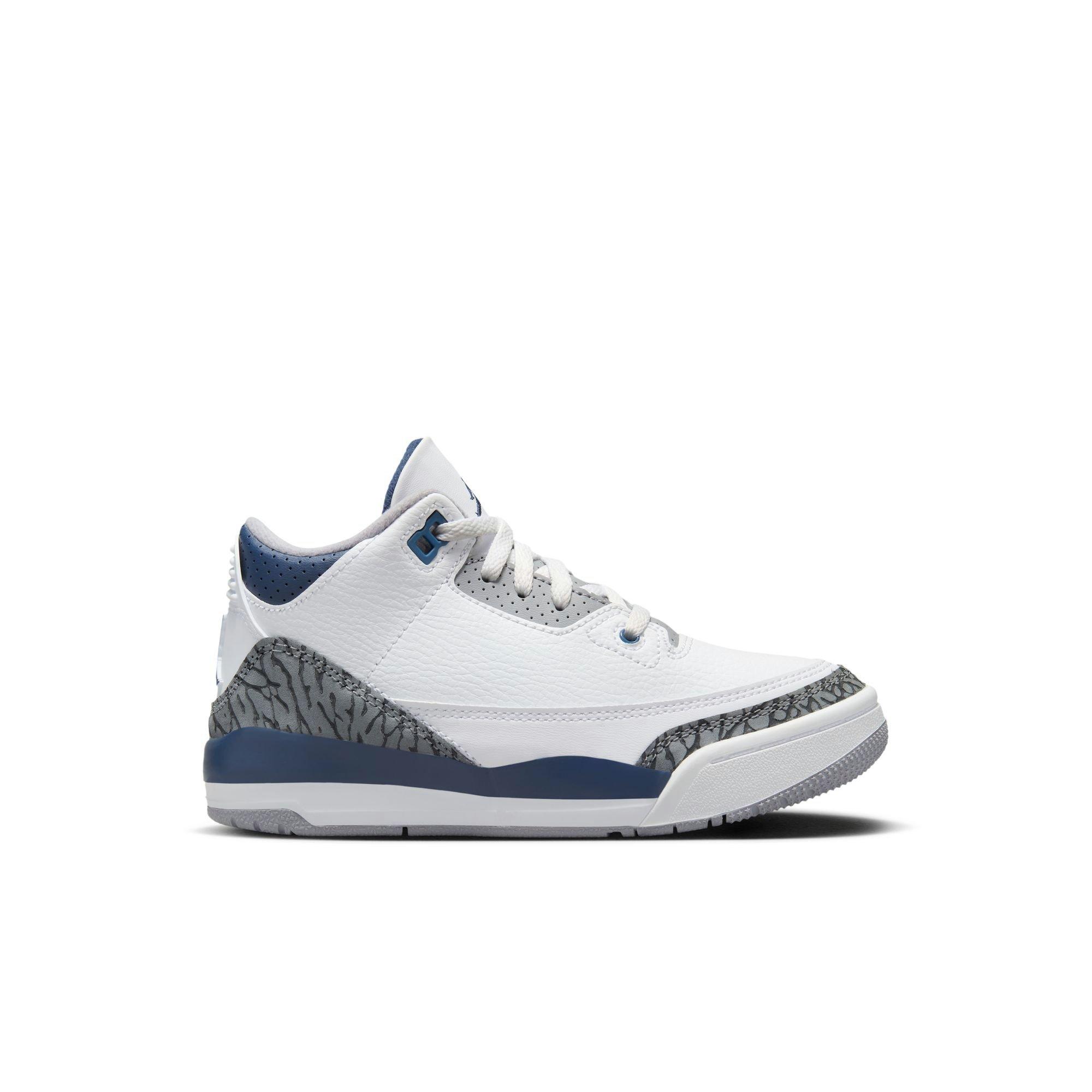 Jordan 3 Retro Preschool Kids' Midnight Navy Shoe