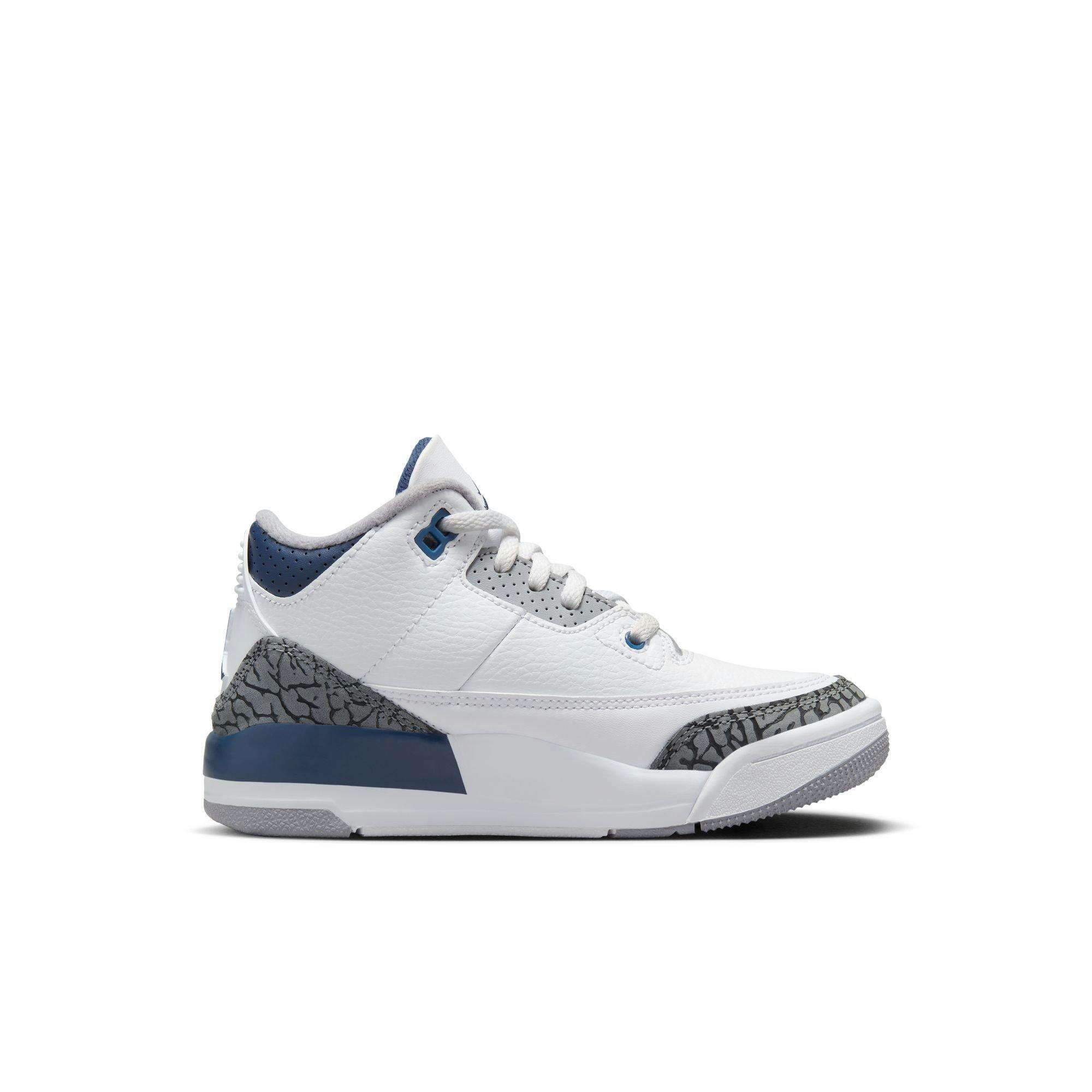 Jordan 3 Retro Preschool Kids' Midnight Navy Shoe