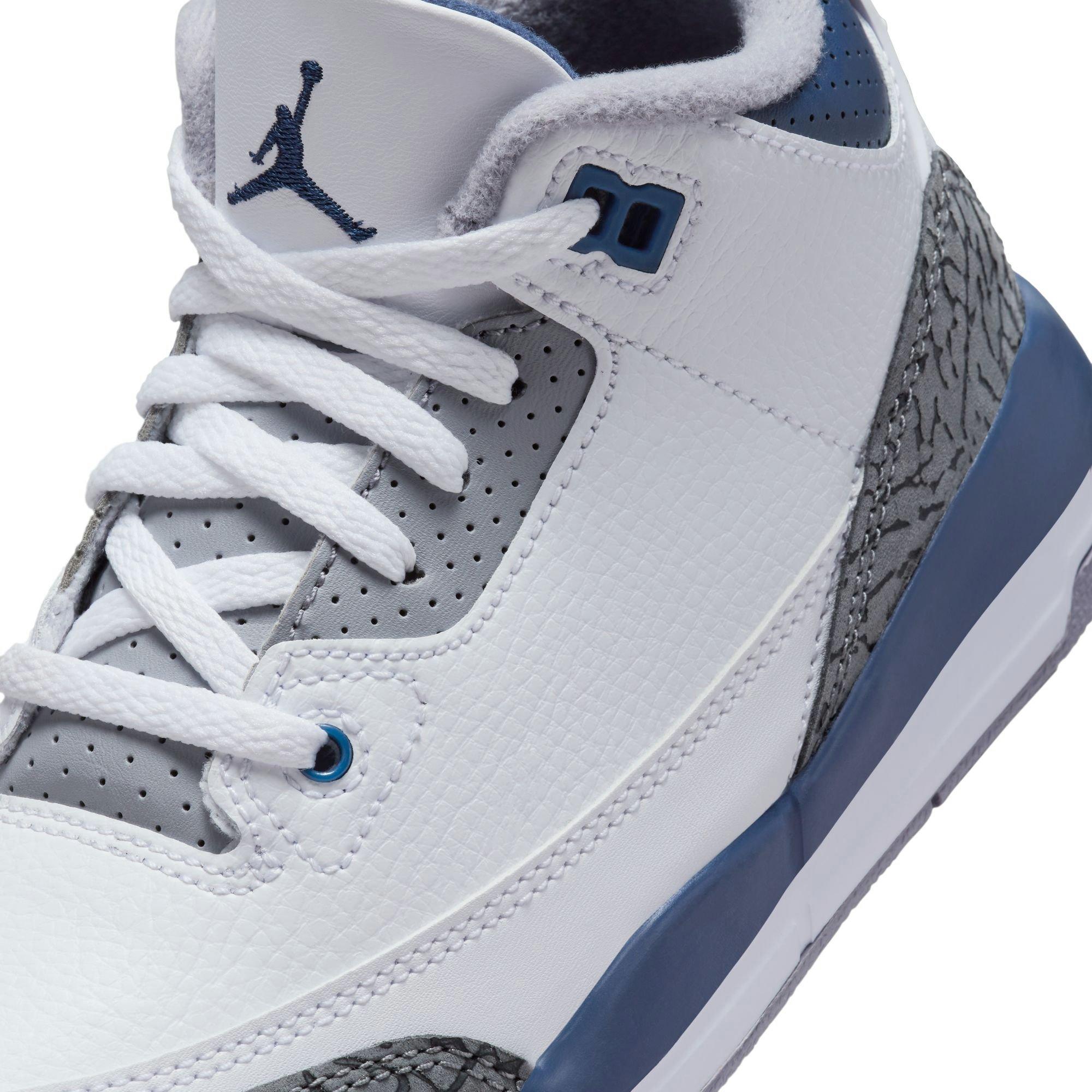 Jordan 3 Retro Preschool Kids' Midnight Navy Shoe