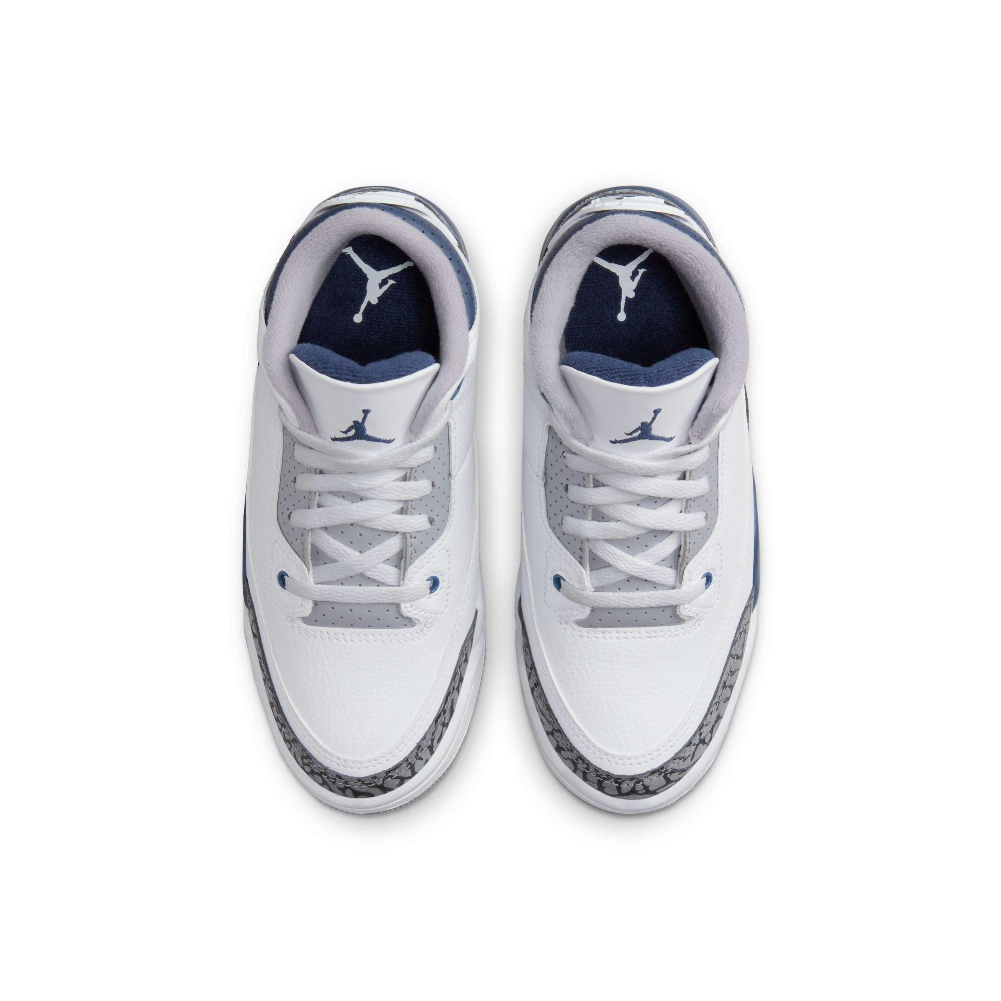 Jordan 3 Retro Preschool Kids' Midnight Navy Shoe