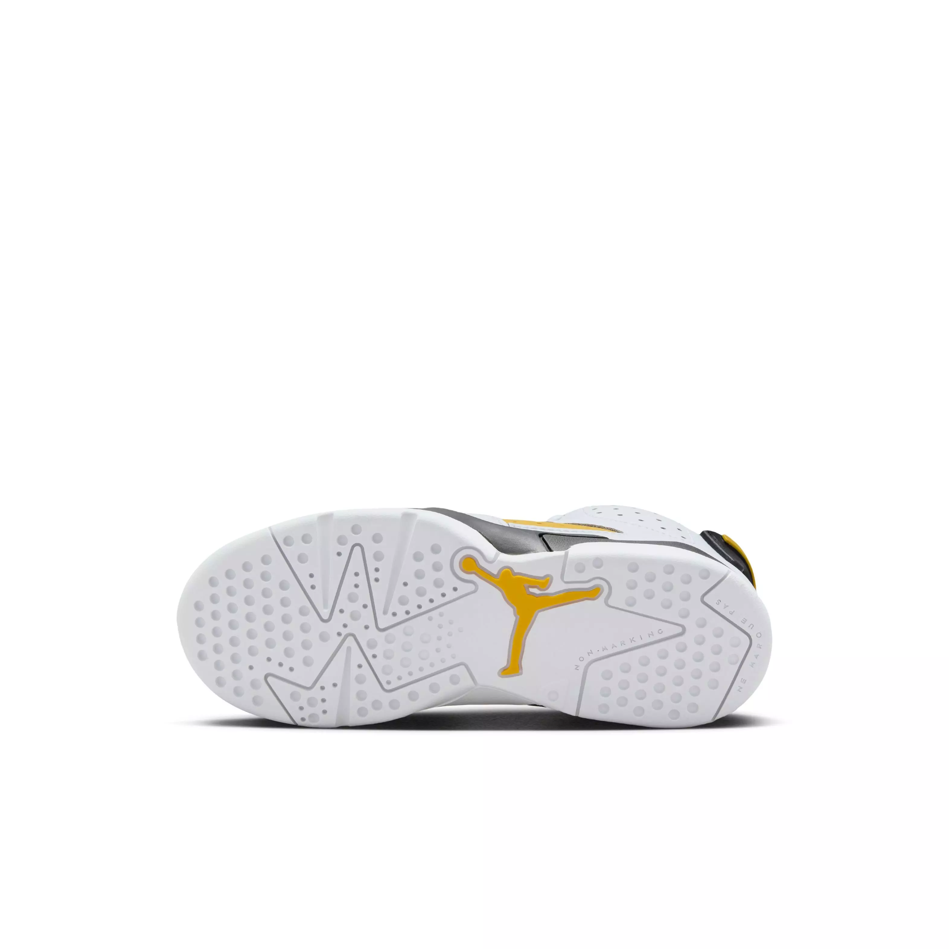 Jordan 6 Retro "Yellow Ochre" Preschool Kids' Shoe - WHITE/YELLOW OCHRE/BLACK