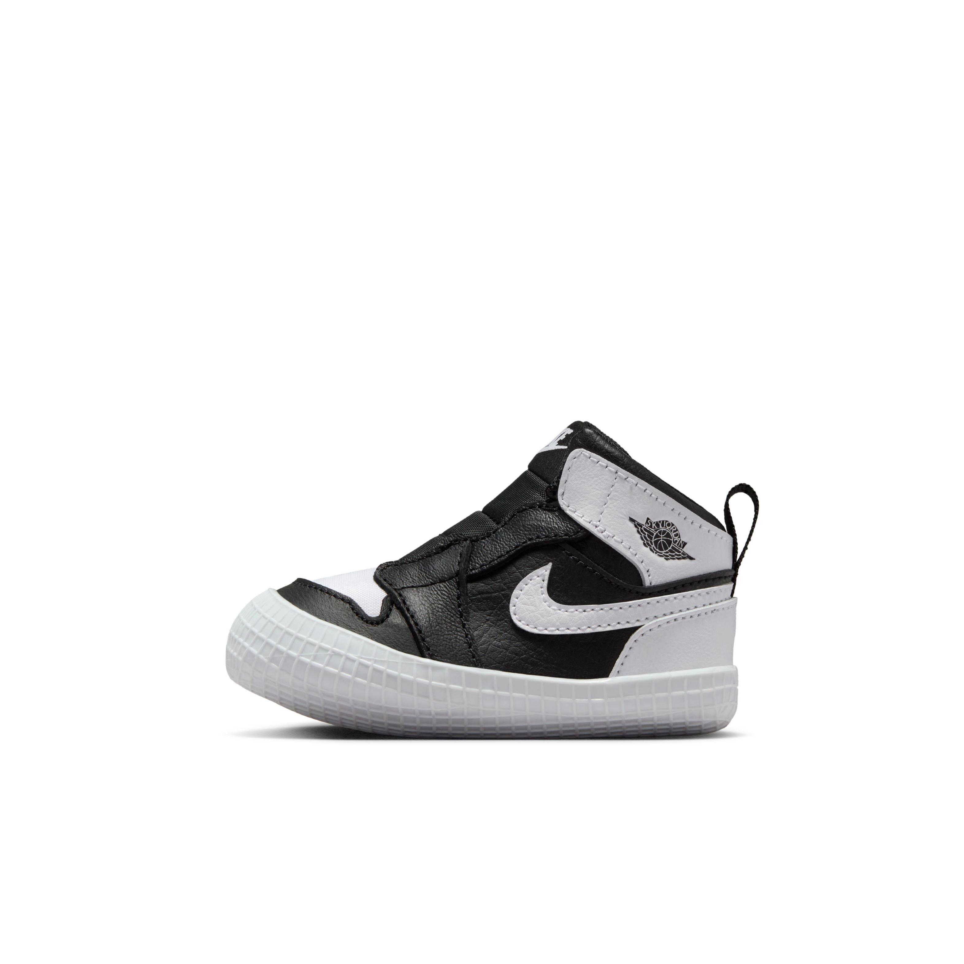 Jordan 1 Retro High OG "Black/White" Crib Bootie