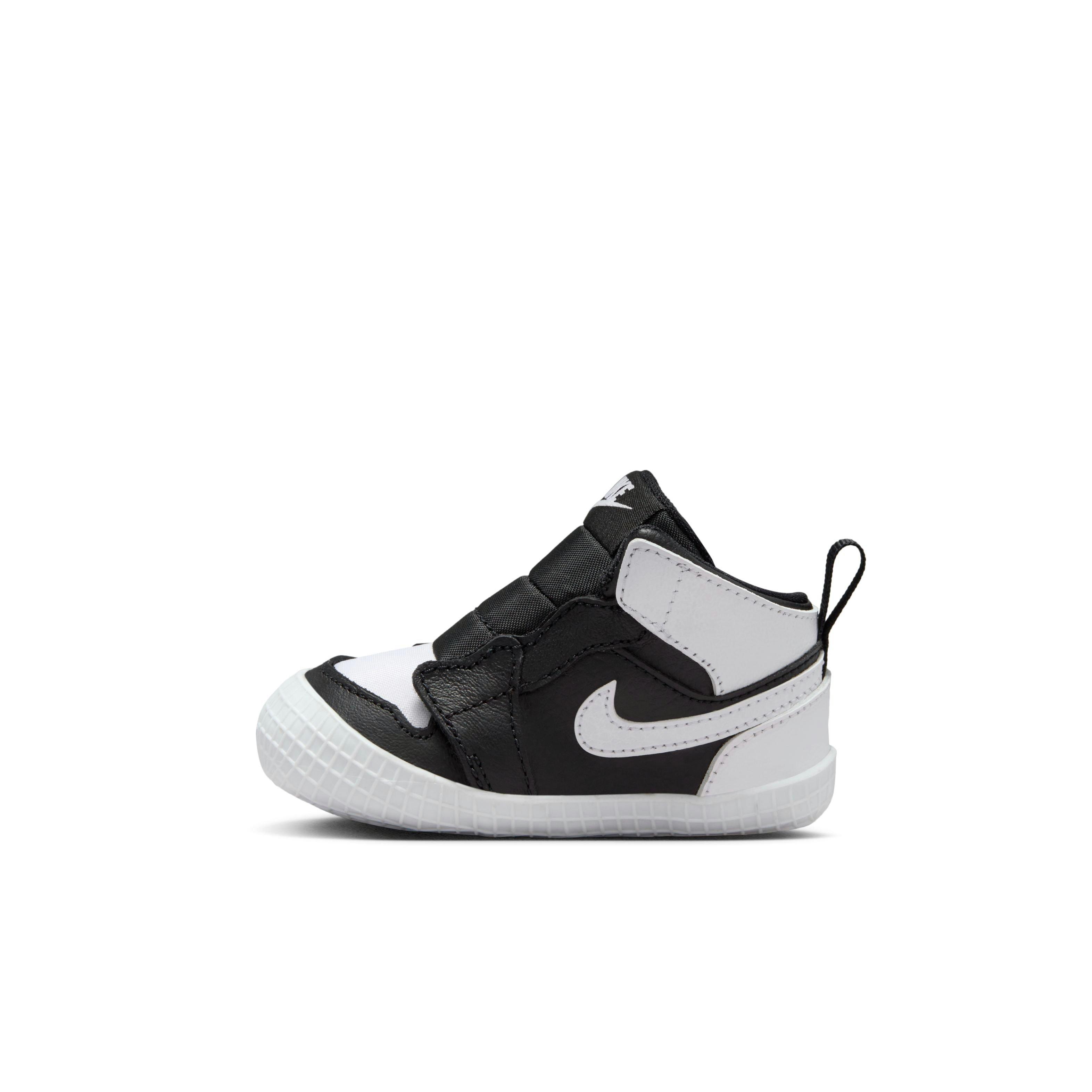 Jordan 1 Retro High OG "Black/White" Crib Bootie