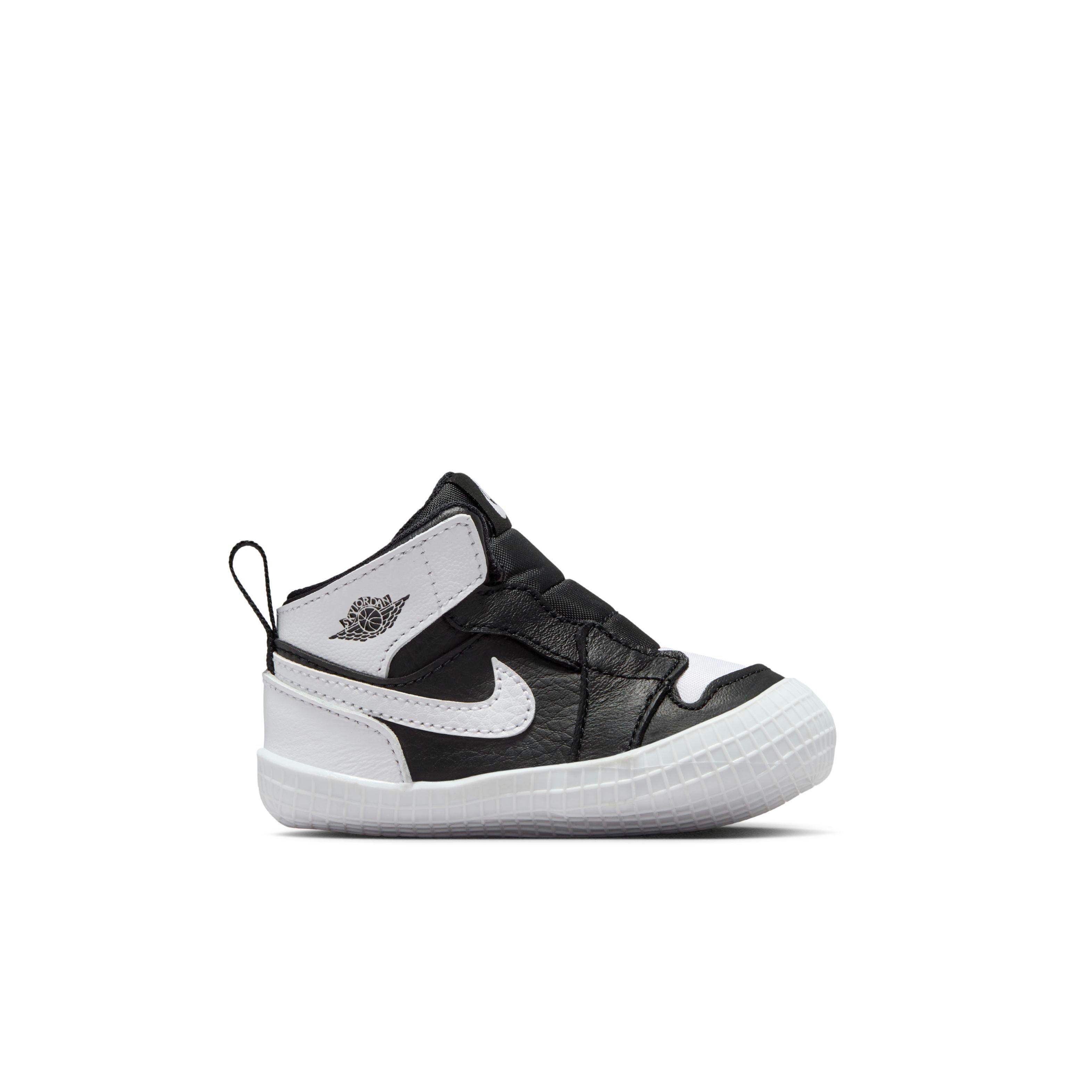 Jordan 1 Retro High OG "Black/White" Crib Bootie