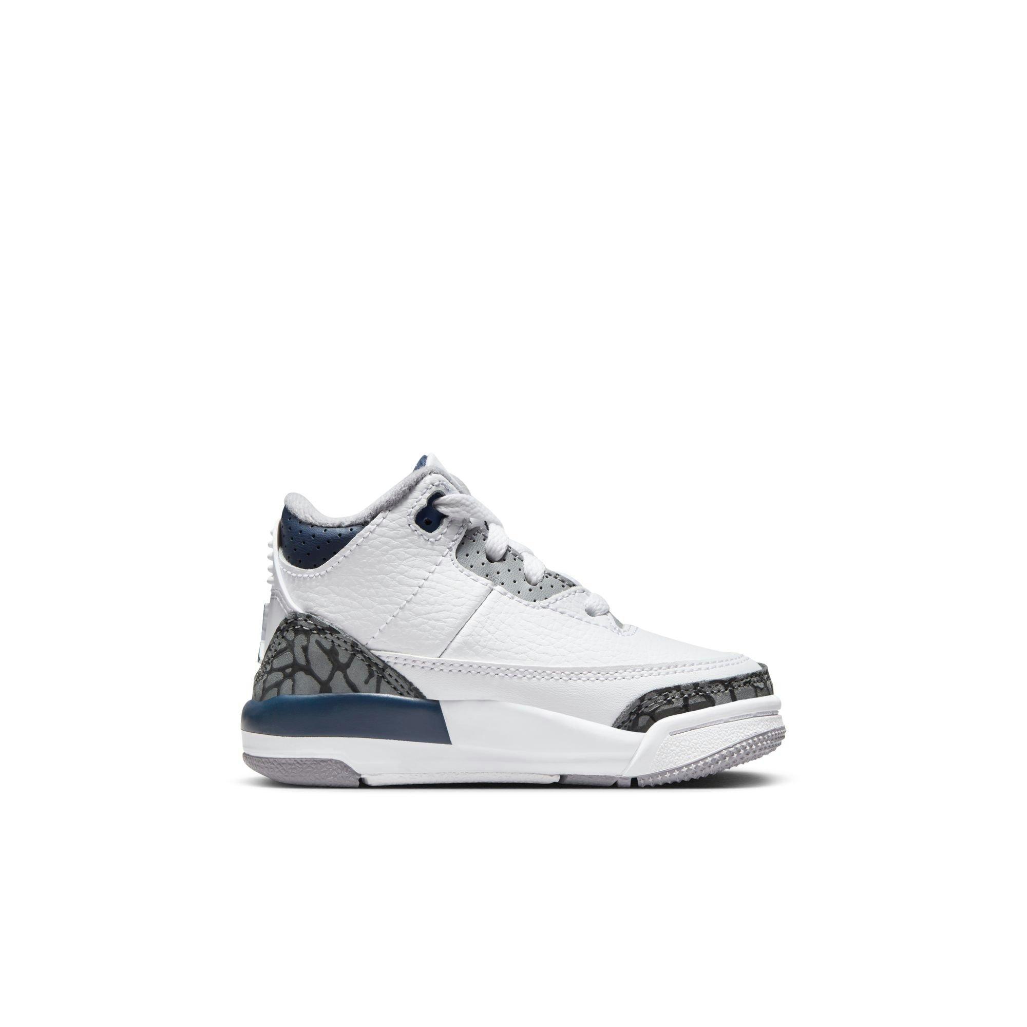 Jordan 3 Retro Toddler Kids' "Midnight Navy" Shoe