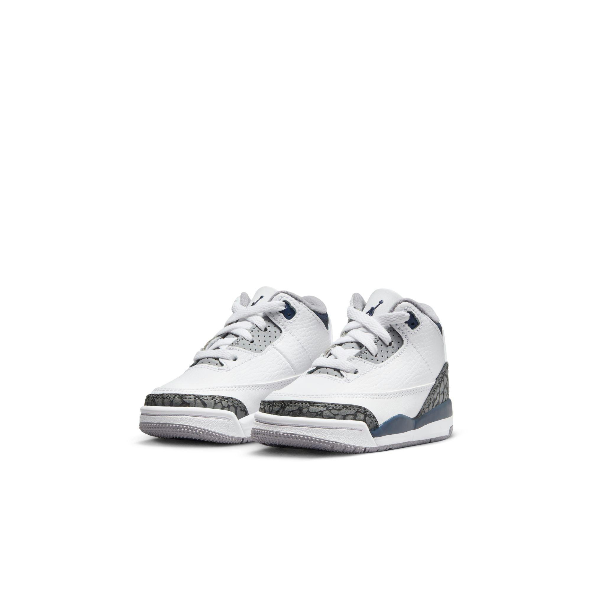 Jordan 3 Retro Toddler Kids' "Midnight Navy" Shoe