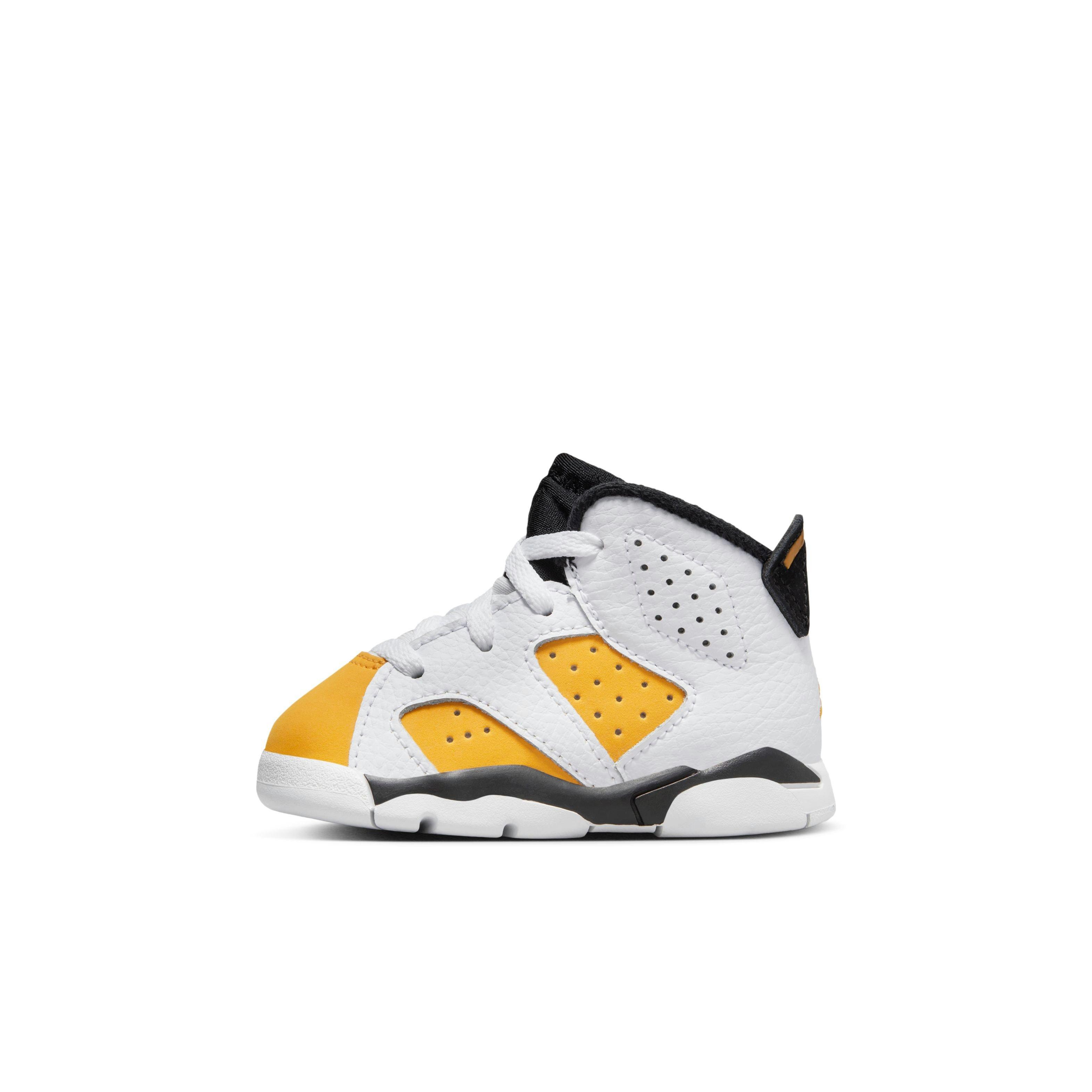 Black and best sale yellow toddler jordans