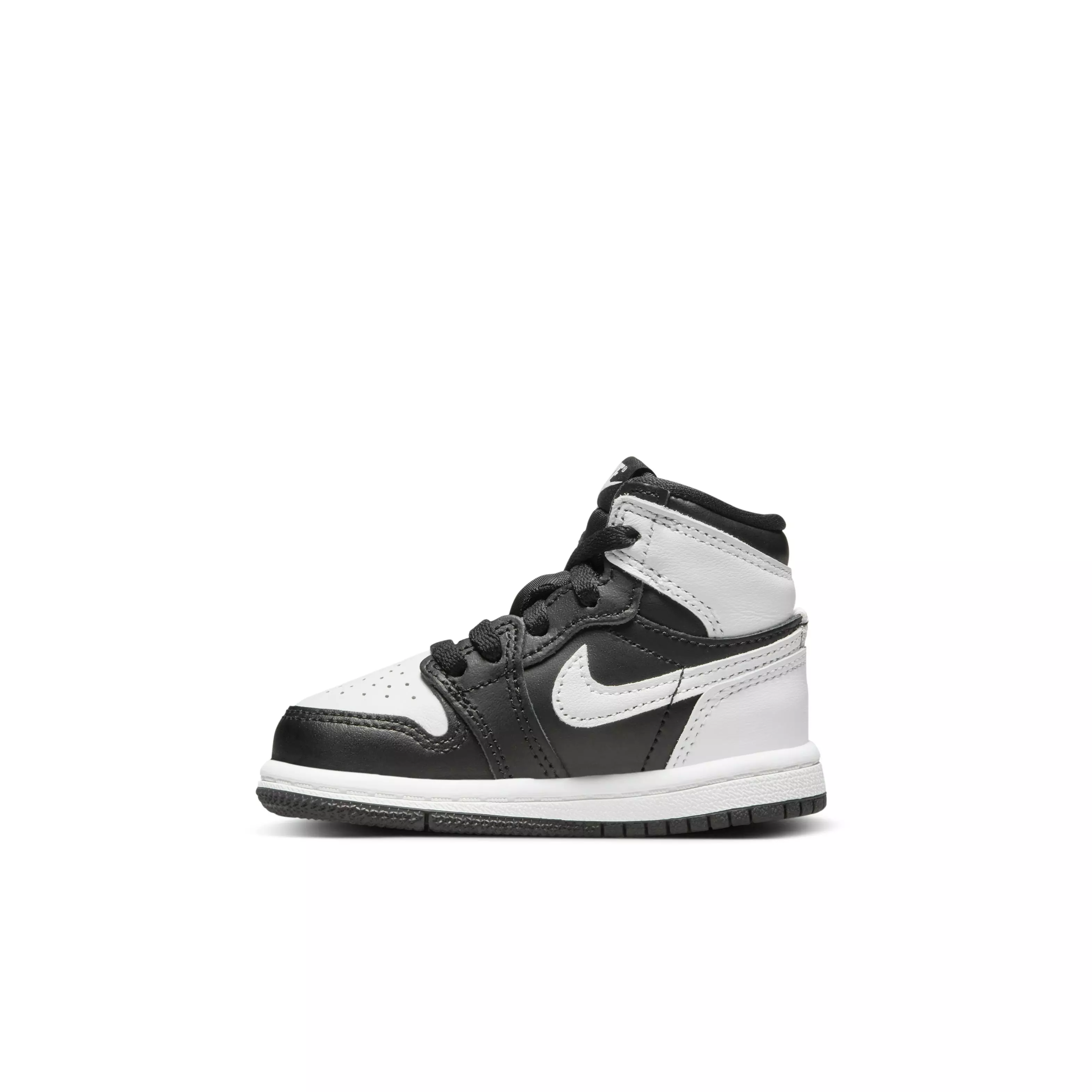 Jordan 1 Retro High OG "Black/White" Toddler Kids' Shoe - BLACK/WHITE