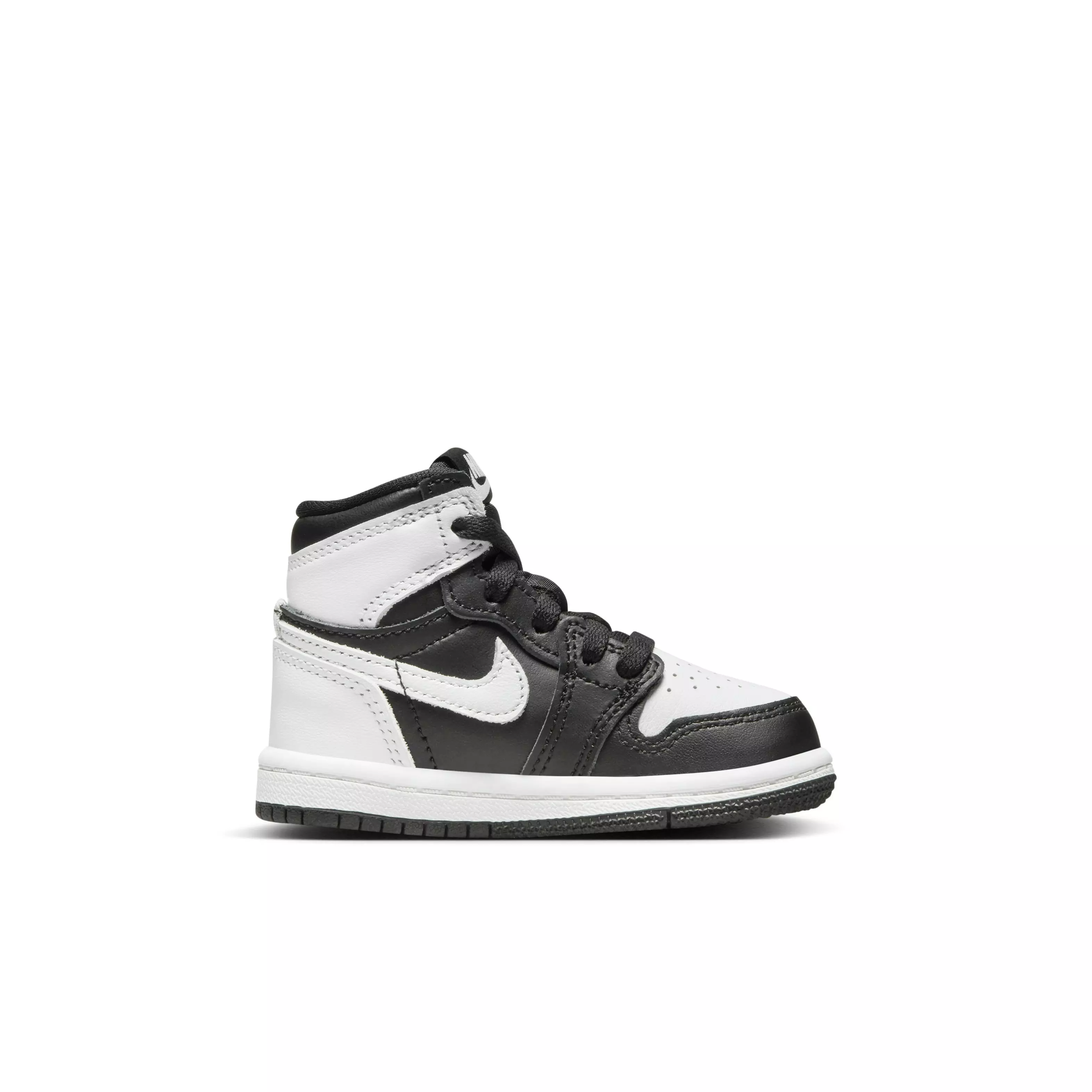Jordan 1 Retro High OG "Black/White" Toddler Kids' Shoe - BLACK/WHITE