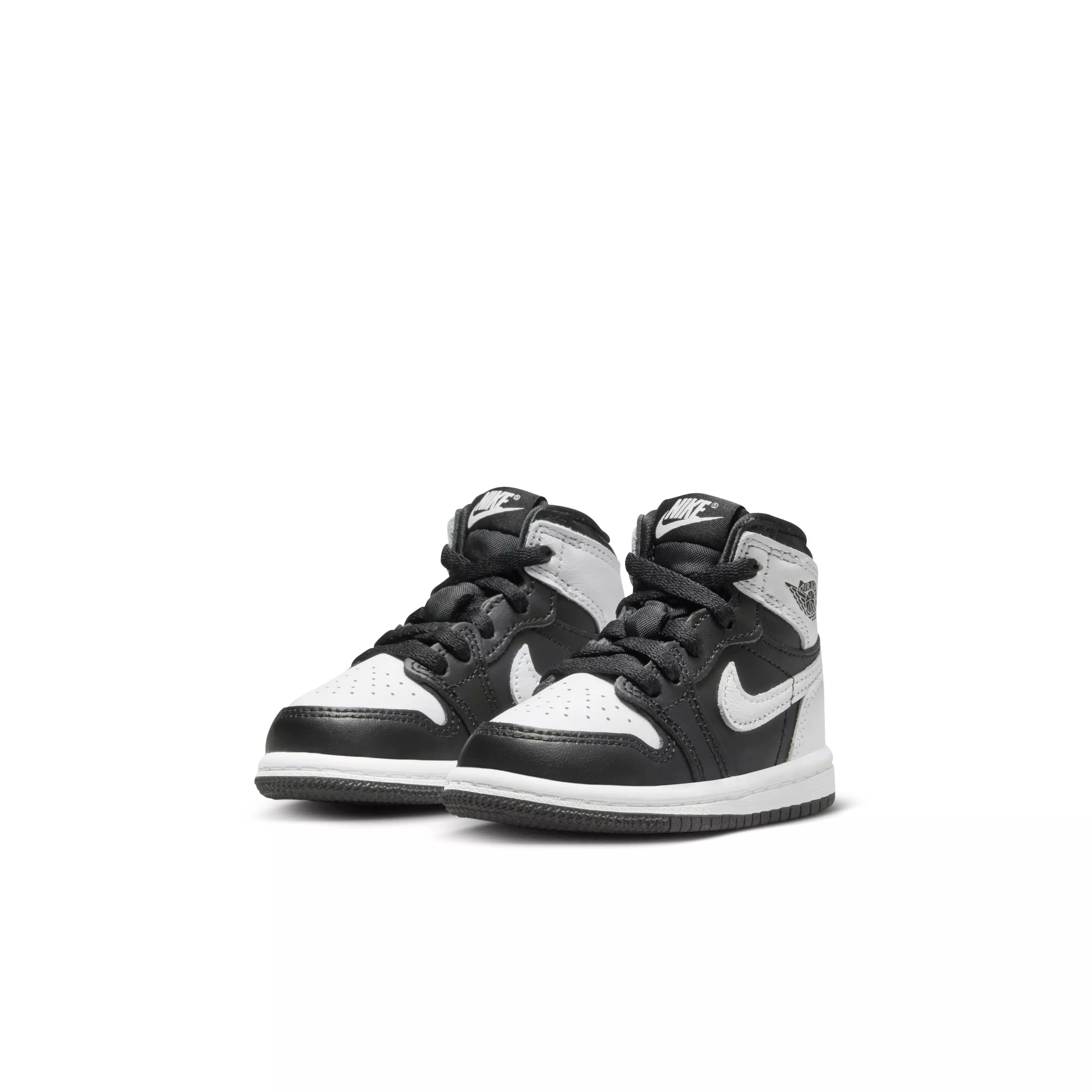 Jordan 1 Retro High OG "Black/White" Toddler Kids' Shoe - BLACK/WHITE