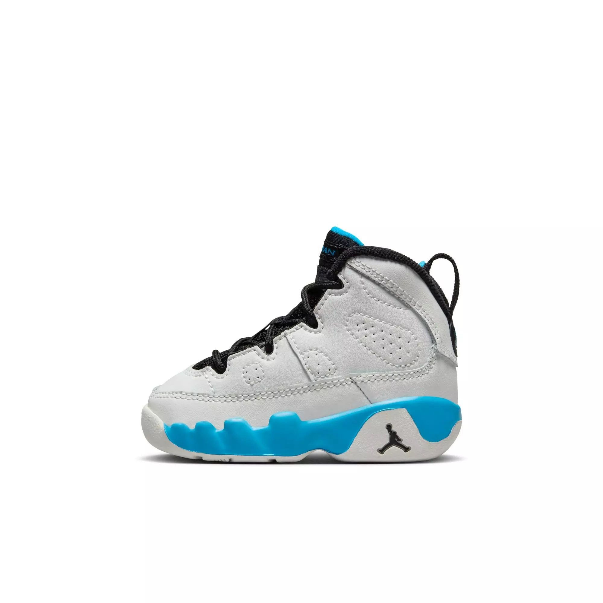 Jordan 9 Retro "Powder Blue" Toddler Kids' Shoe - SUMMIT WHITE/BLACK/POWDER BLUE