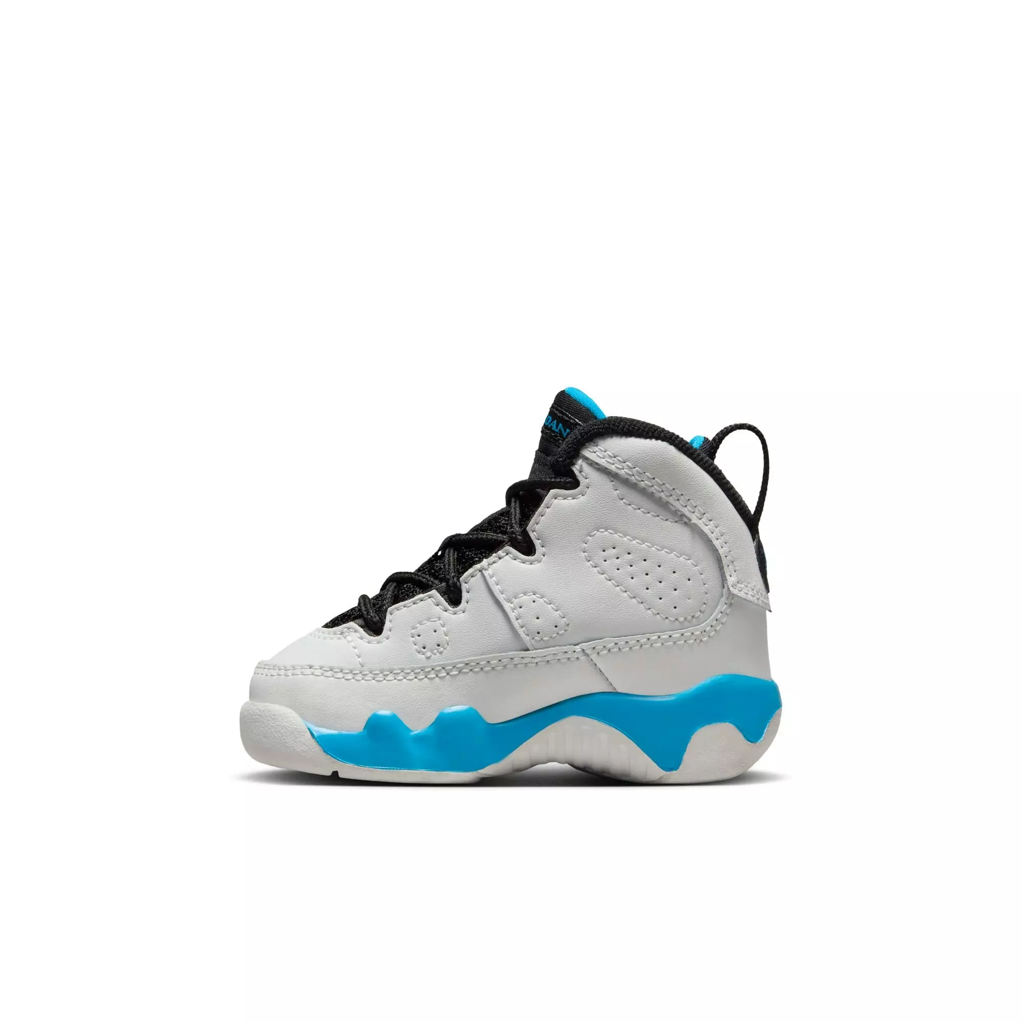 Jordan 9 Retro "Powder Blue" Toddler Kids' Shoe - SUMMIT WHITE/BLACK/POWDER BLUE