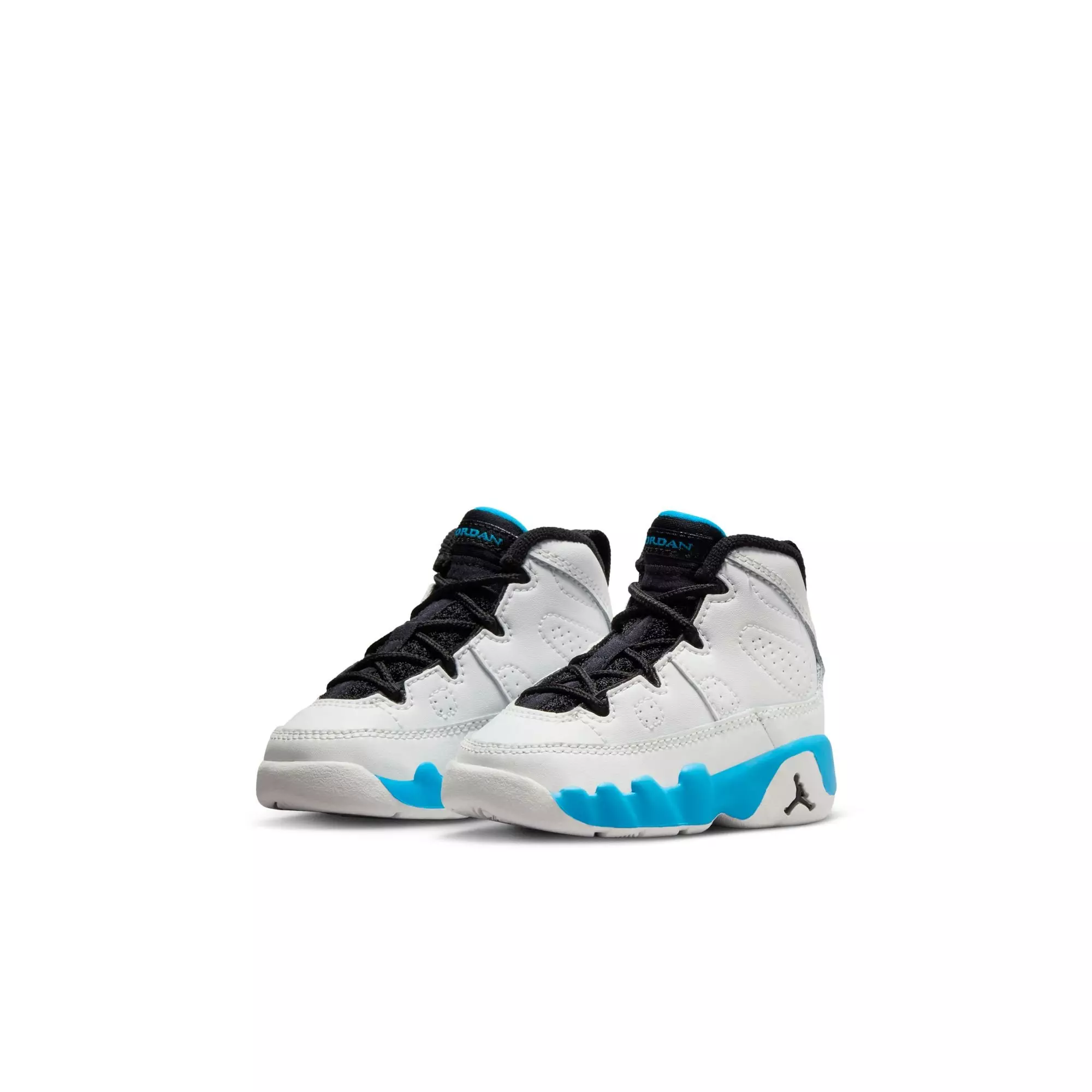 Jordan 9 Retro "Powder Blue" Toddler Kids' Shoe - SUMMIT WHITE/BLACK/POWDER BLUE