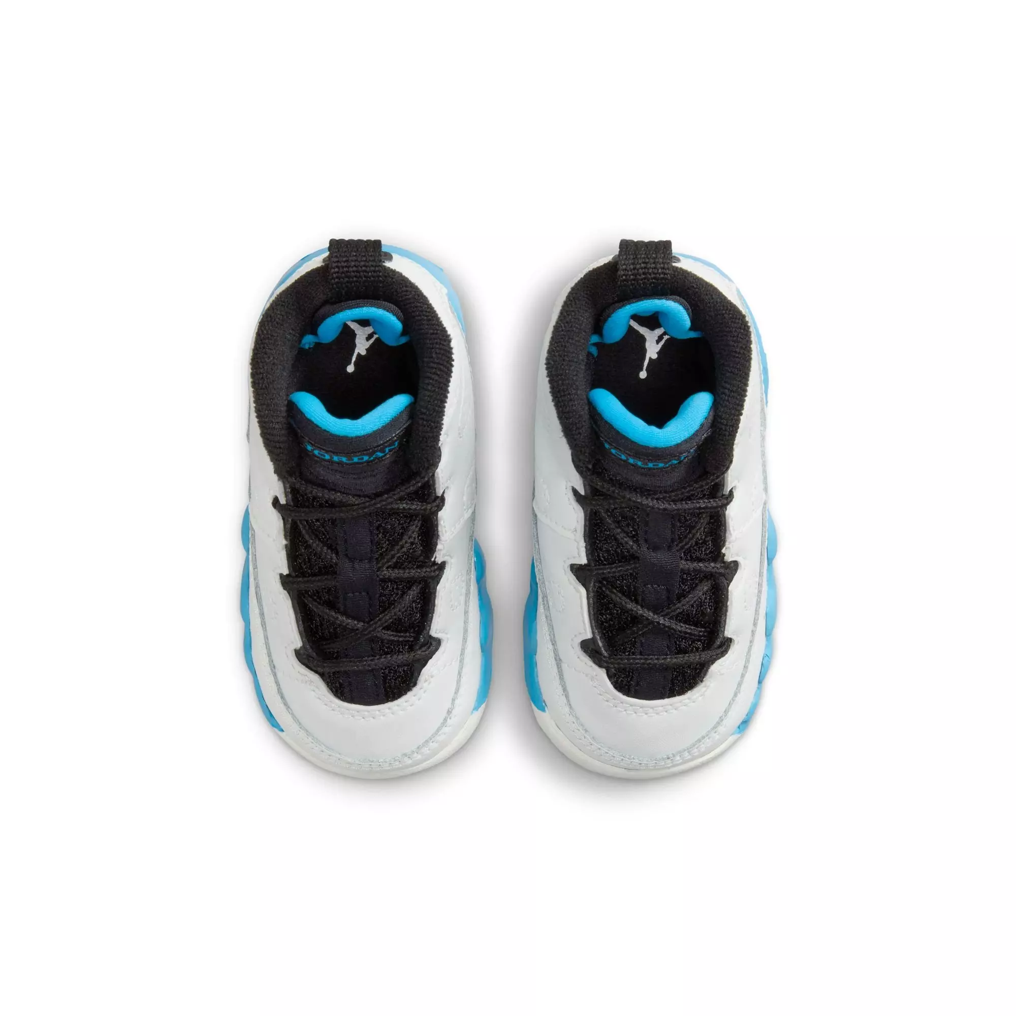 Jordan 9 Retro "Powder Blue" Toddler Kids' Shoe - SUMMIT WHITE/BLACK/POWDER BLUE