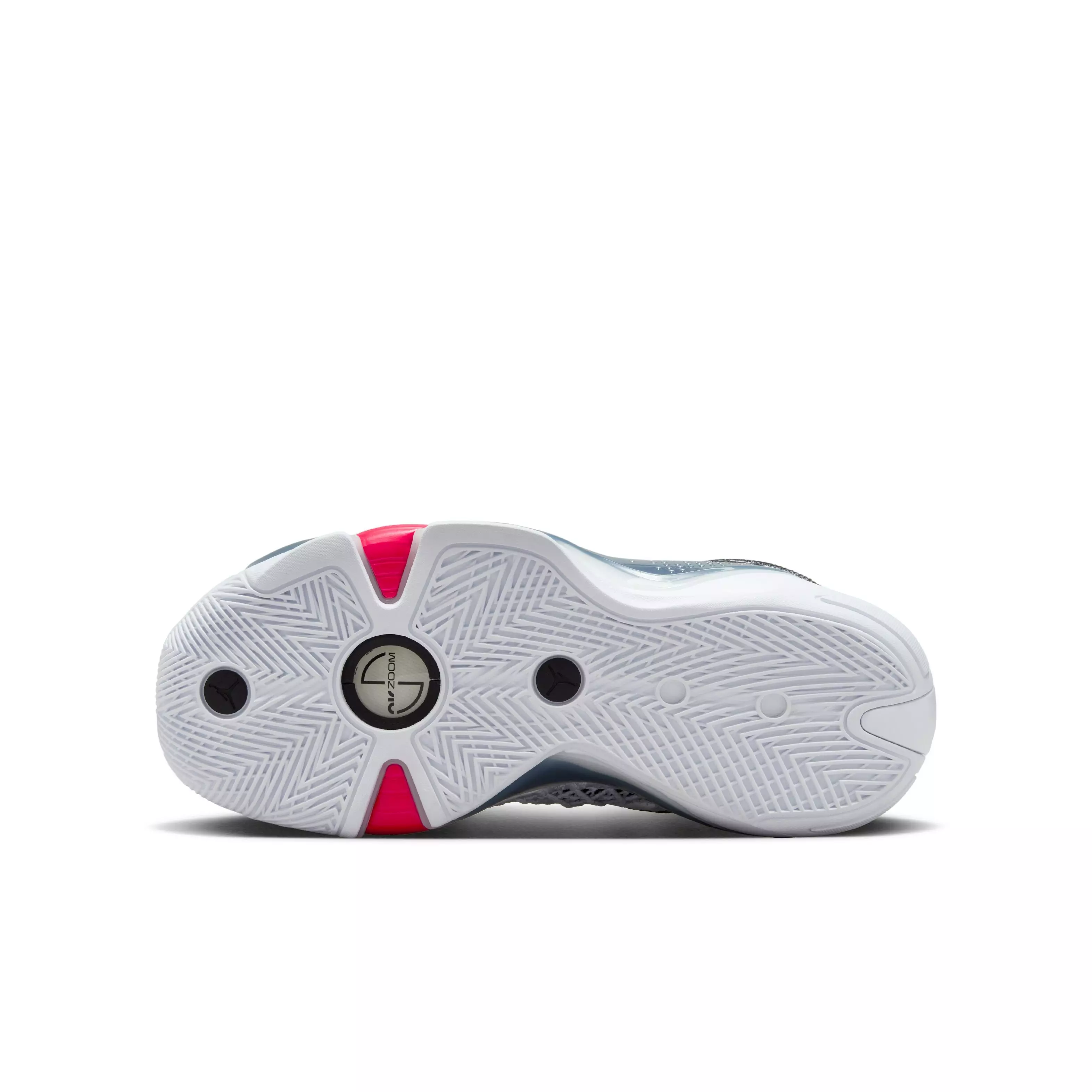 Jordan XXXVIII "Fundamental" Grade School Kids' Basketball Shoe - WHITE/SIREN RED/BLACK