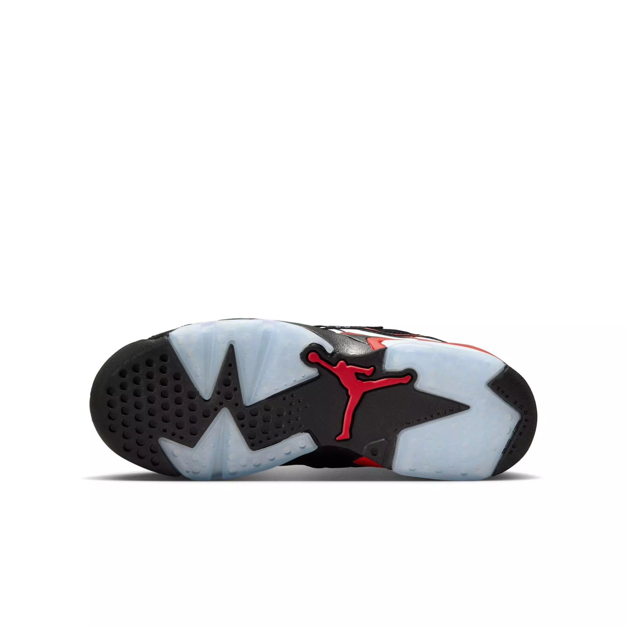 Jordan MVP "Black/University Red/White" Grade School Boys' Shoe - BLACK/RED