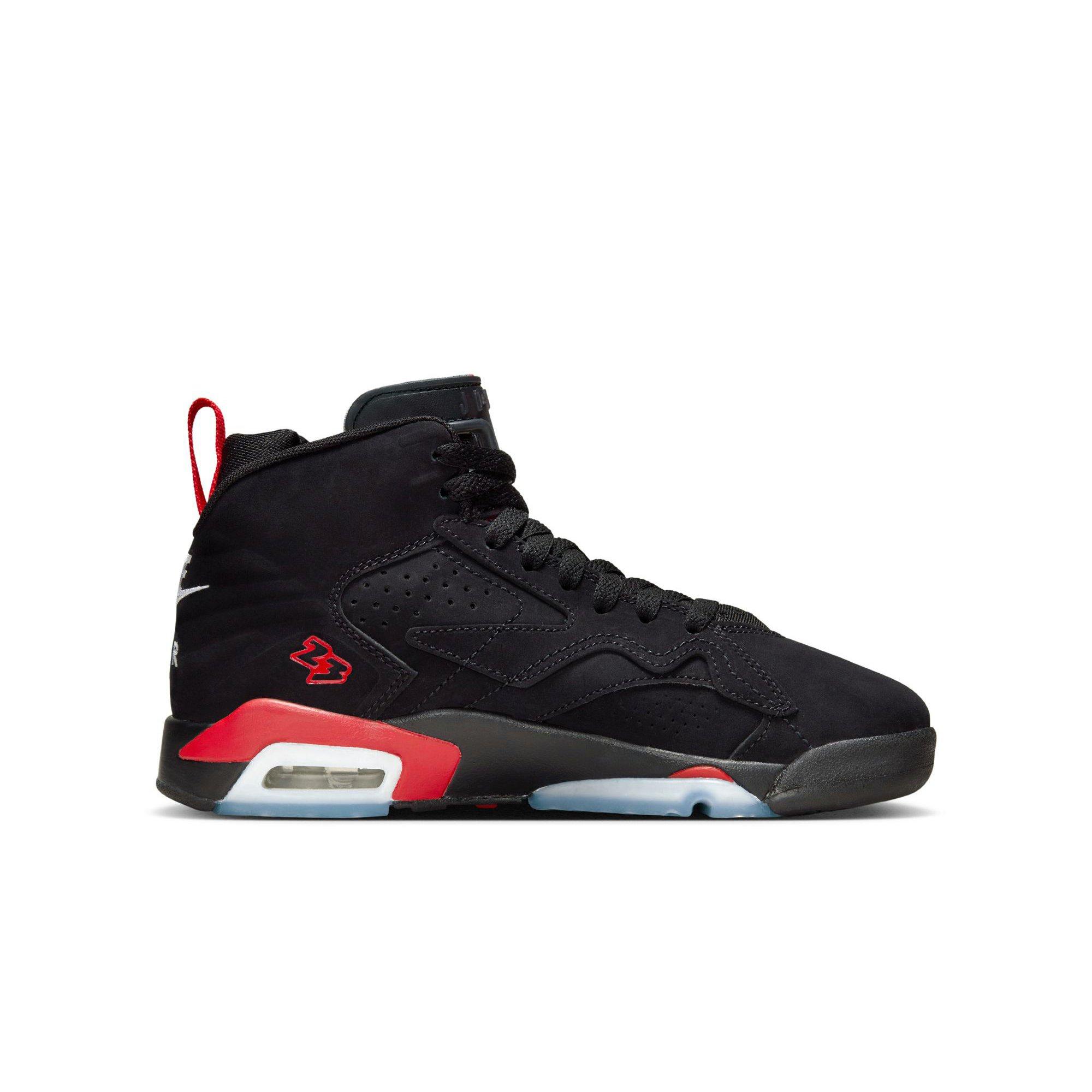 Jordan MVP Grade School Boys' "Black/University Red/White" Shoe