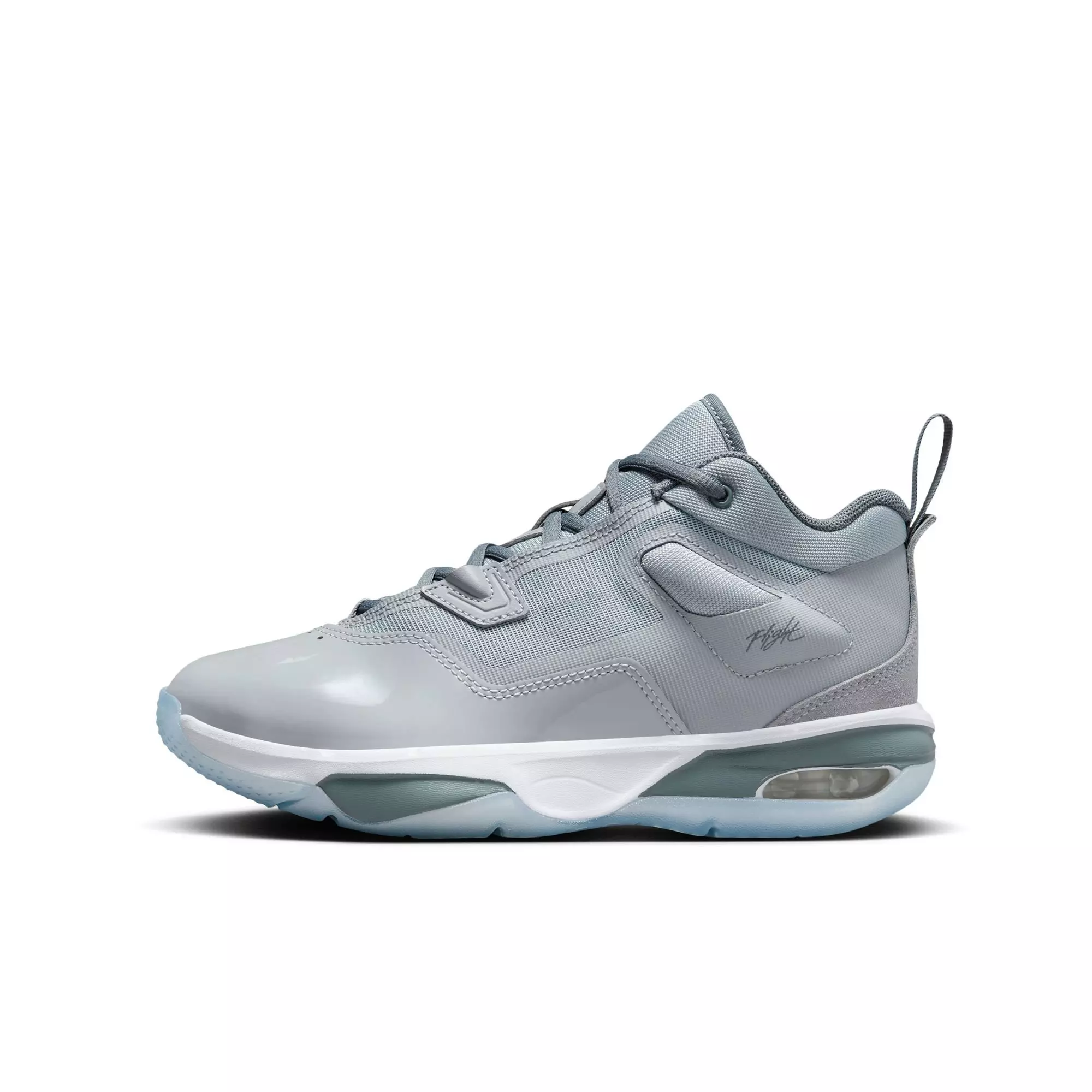 Jordan Stay Loyal 3 "Wolf Grey/Cool Grey/White" Grade School Boys' Shoe - GREY/WHITE