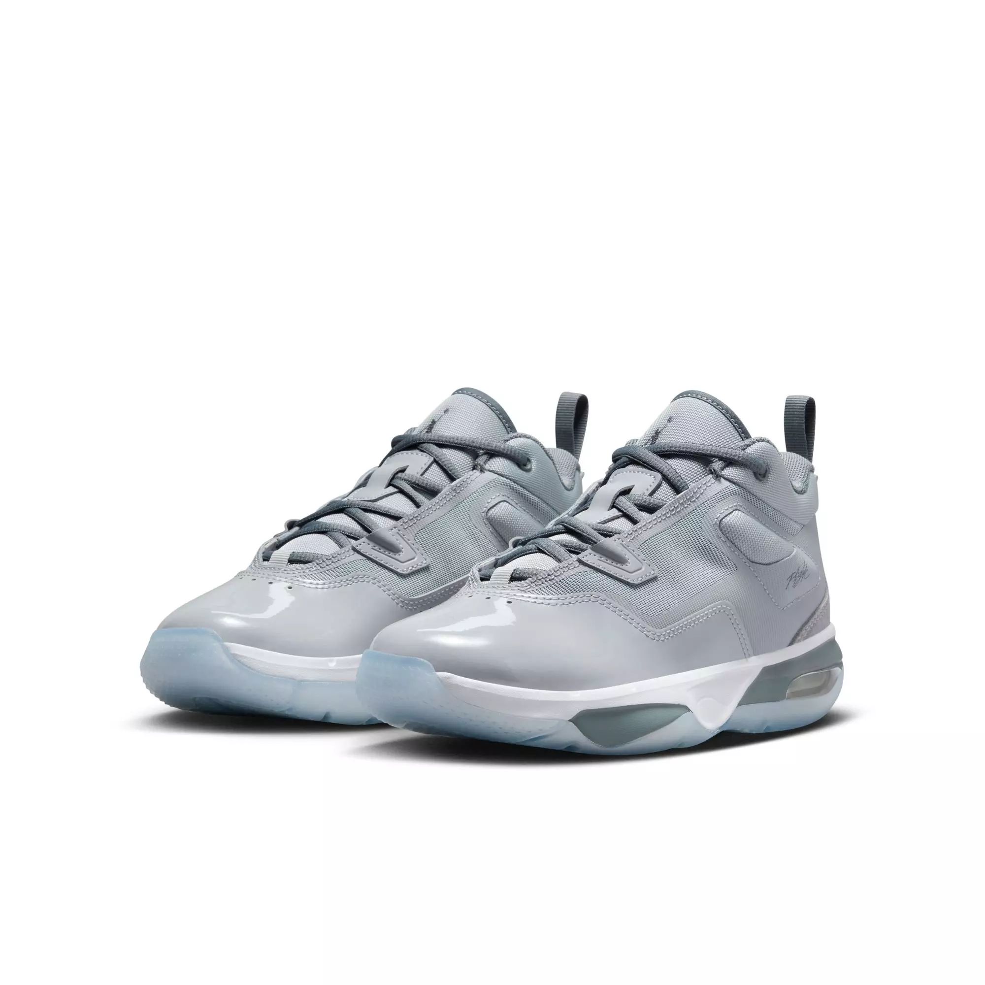 Jordan Stay Loyal 3 "Wolf Grey/Cool Grey/White" Grade School Boys' Shoe - GREY/WHITE