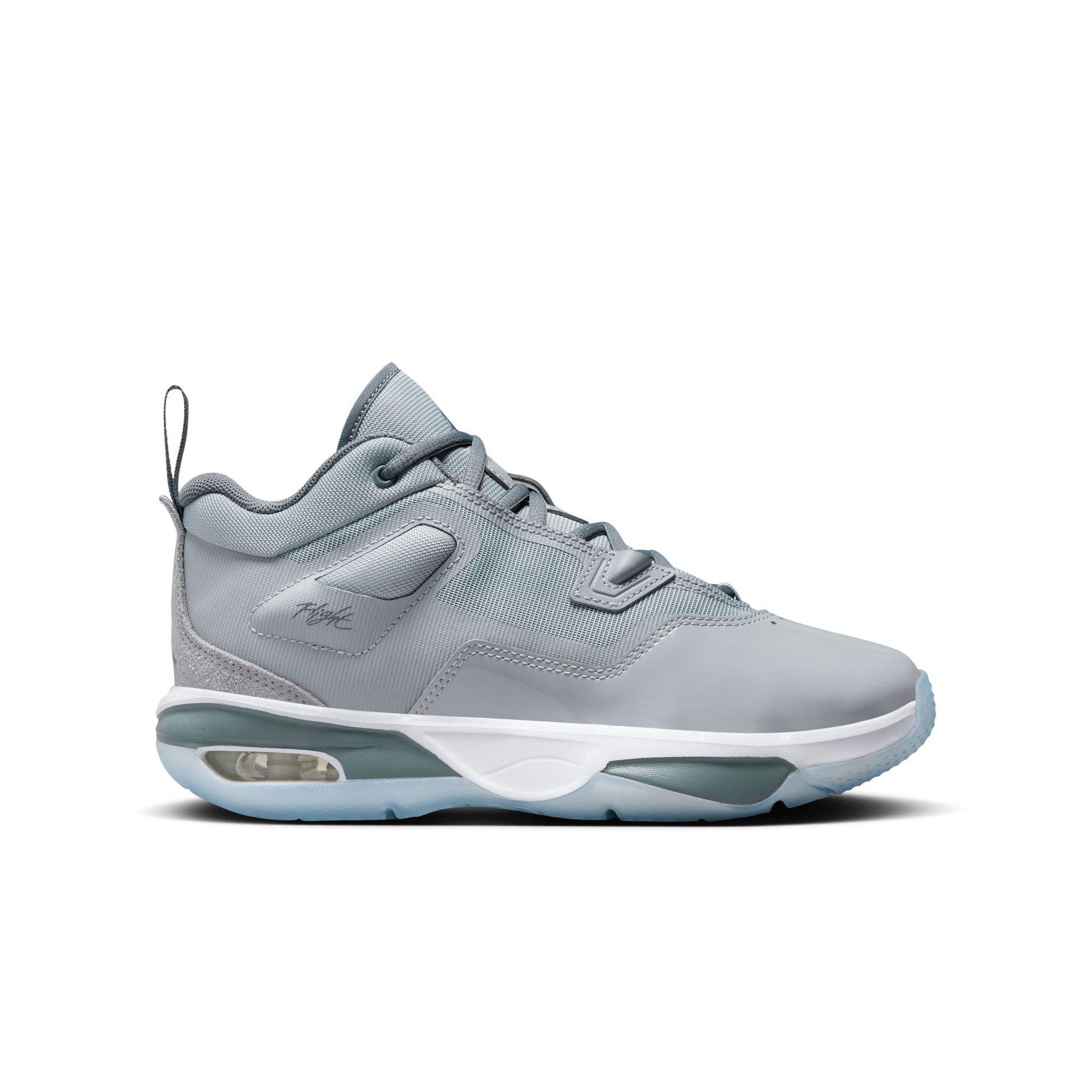 Jordan Stay Loyal 3 Boys' Leather Grade School Shoes - Grey