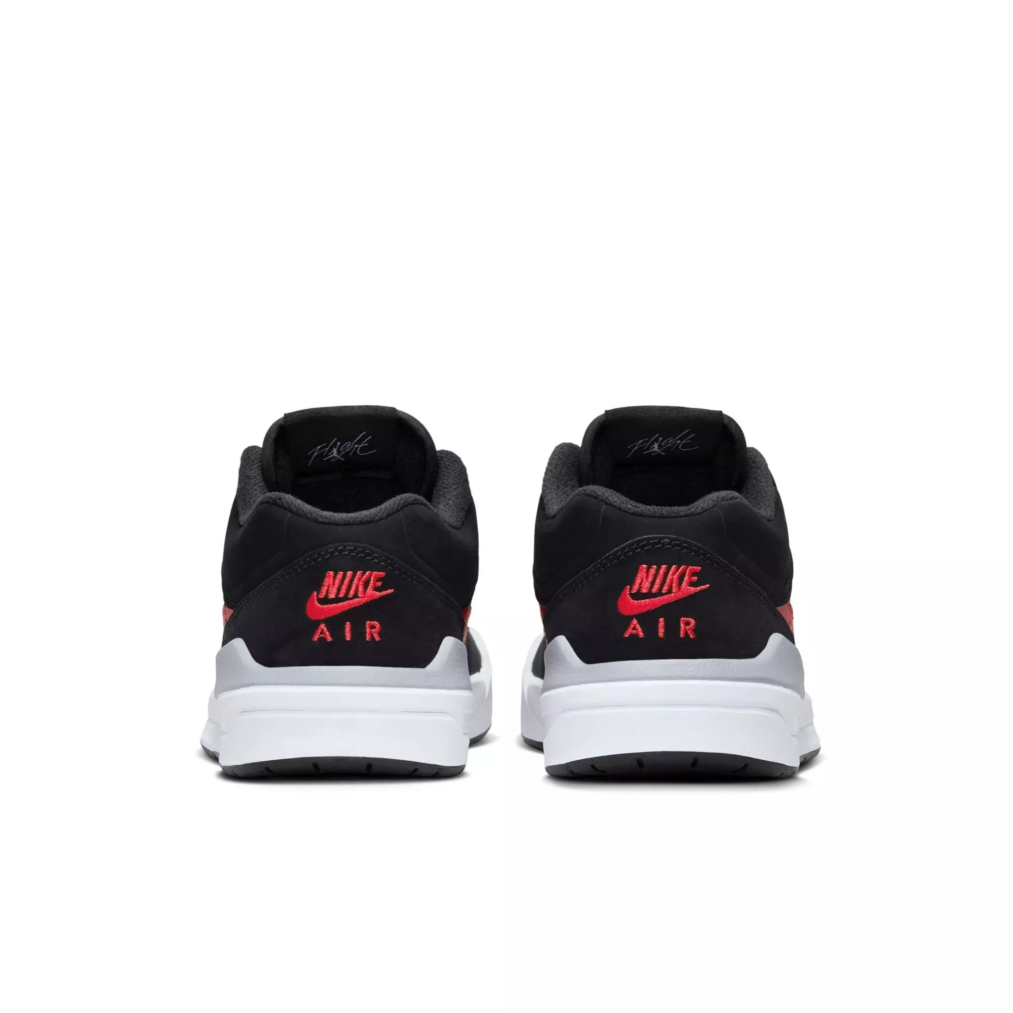 Jordan Stadium 90 "Black/Fire Red/White/Cement Grey" Grade School Boys' Shoe - BLACK/RED