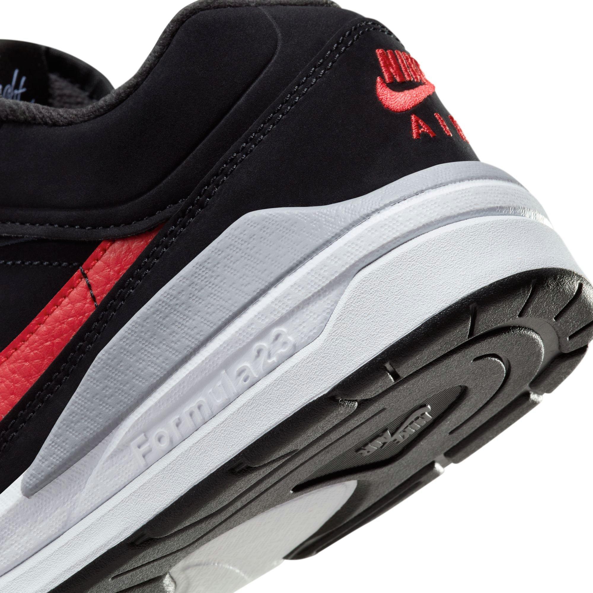 Jordan Stadium 90 "Black/Fire Red/White/Cement Grey" Grade School Boys' Shoe