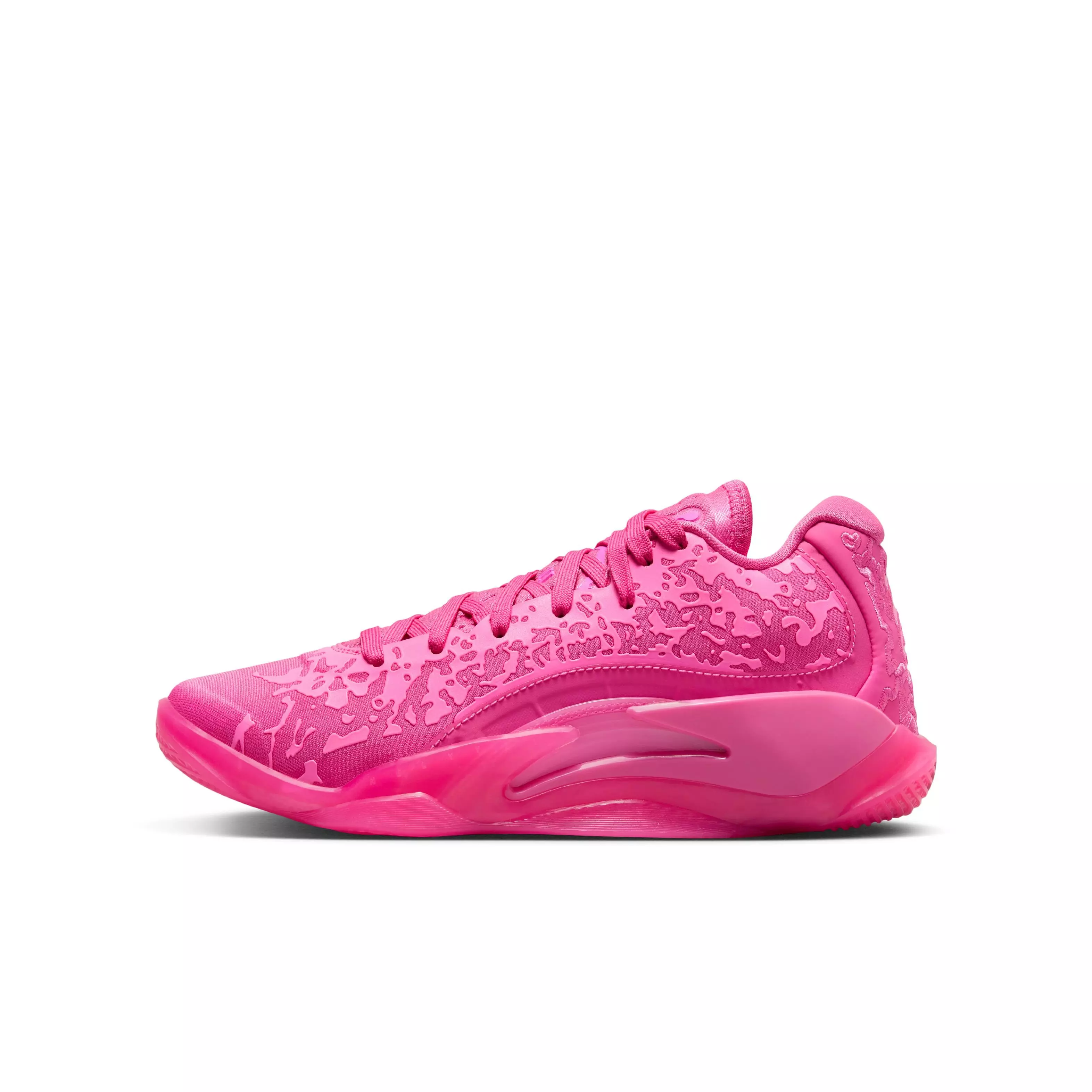 Jordan Zion Williamson Zion 3 "Pink Lotus" Grade School Kids' Basketball Shoe - PINK
