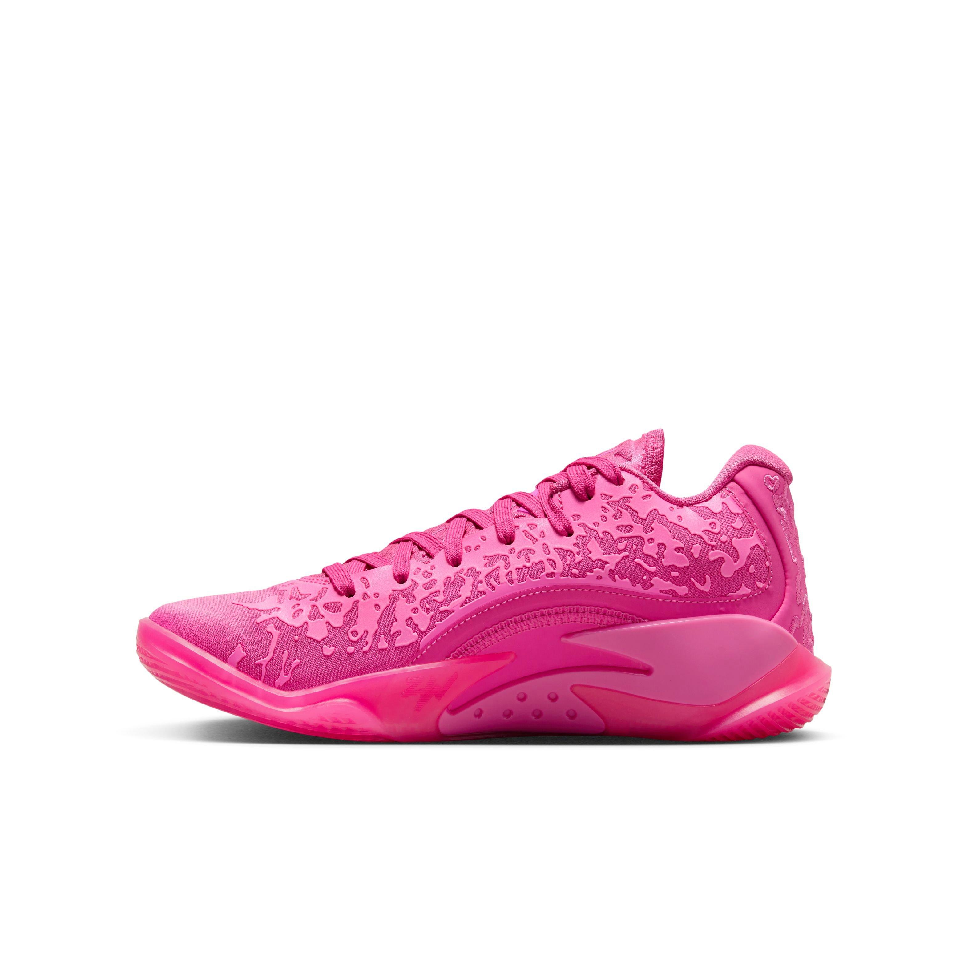 Jordan Zion Williamson Zion 3Toddler Kids' "Pink Lotus" Basketball Shoe