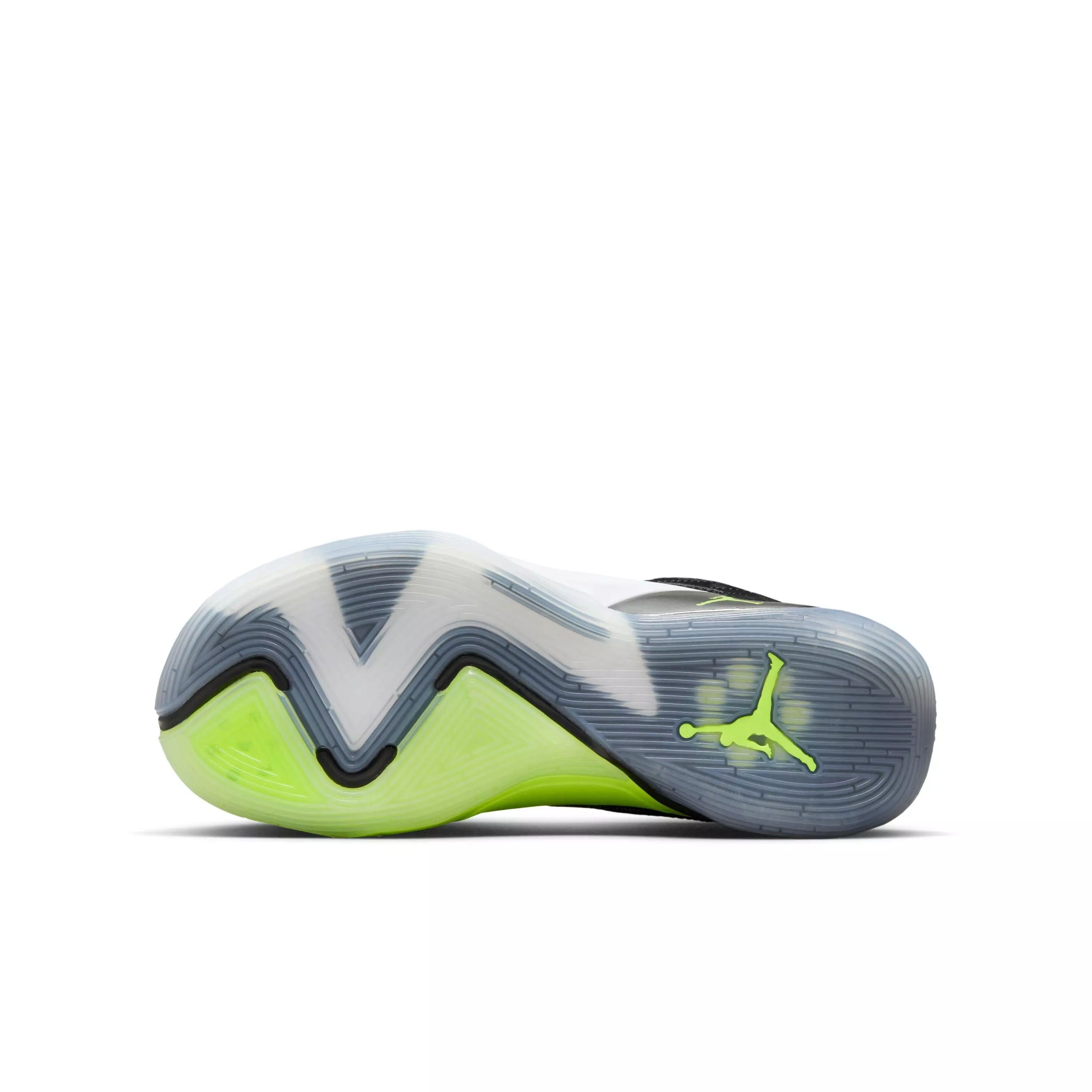 Jordan Luka 2 "Black/White/Volt" Grade School Kids' Basketball Shoe - BLACK/WHITE/VOLT