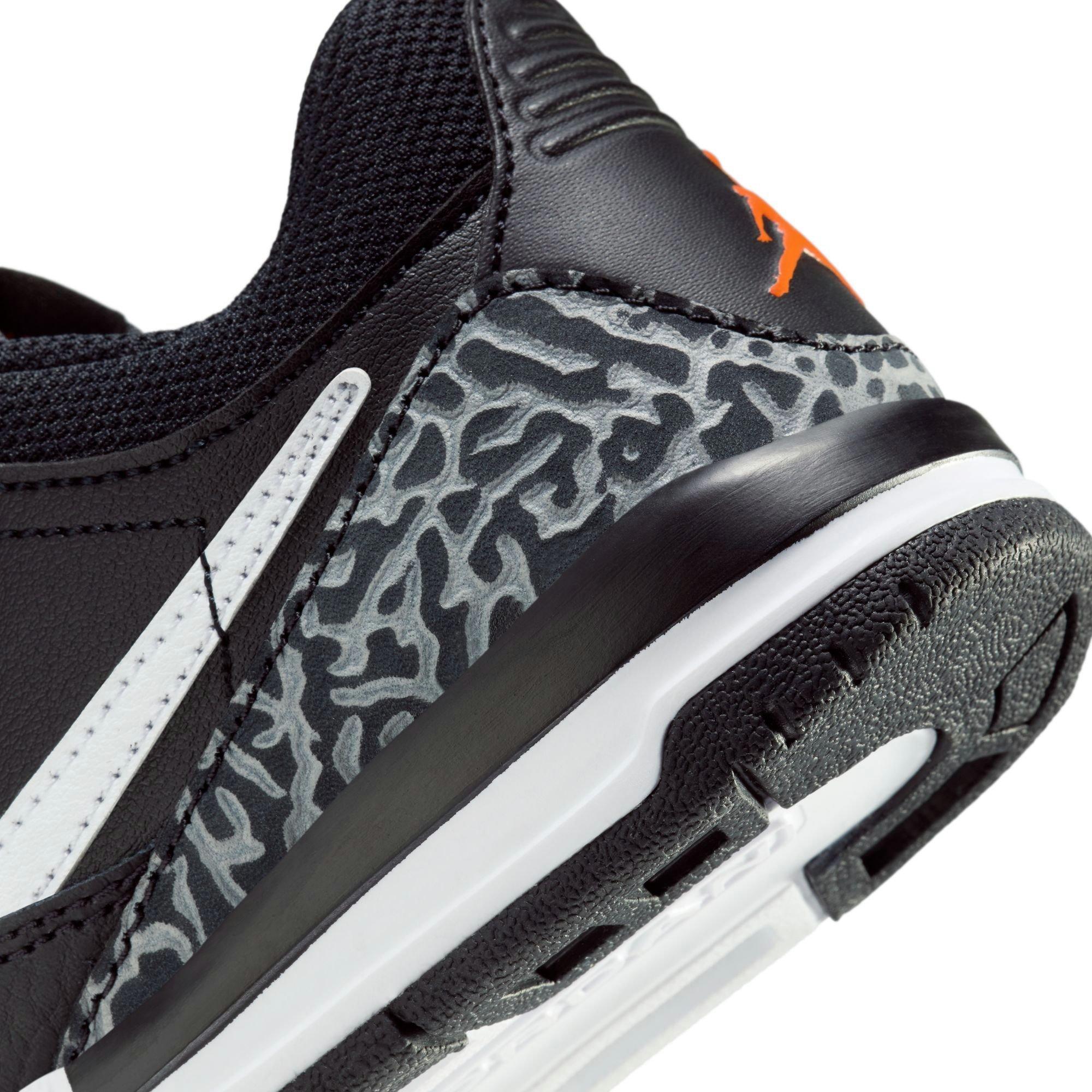 Jordan Legacy 312 Low "Black/White/Wolf Grey/Safety Orange" Preschool Boys' Shoe - BLACK/WHITE/ORANGE Thumbnail View 10