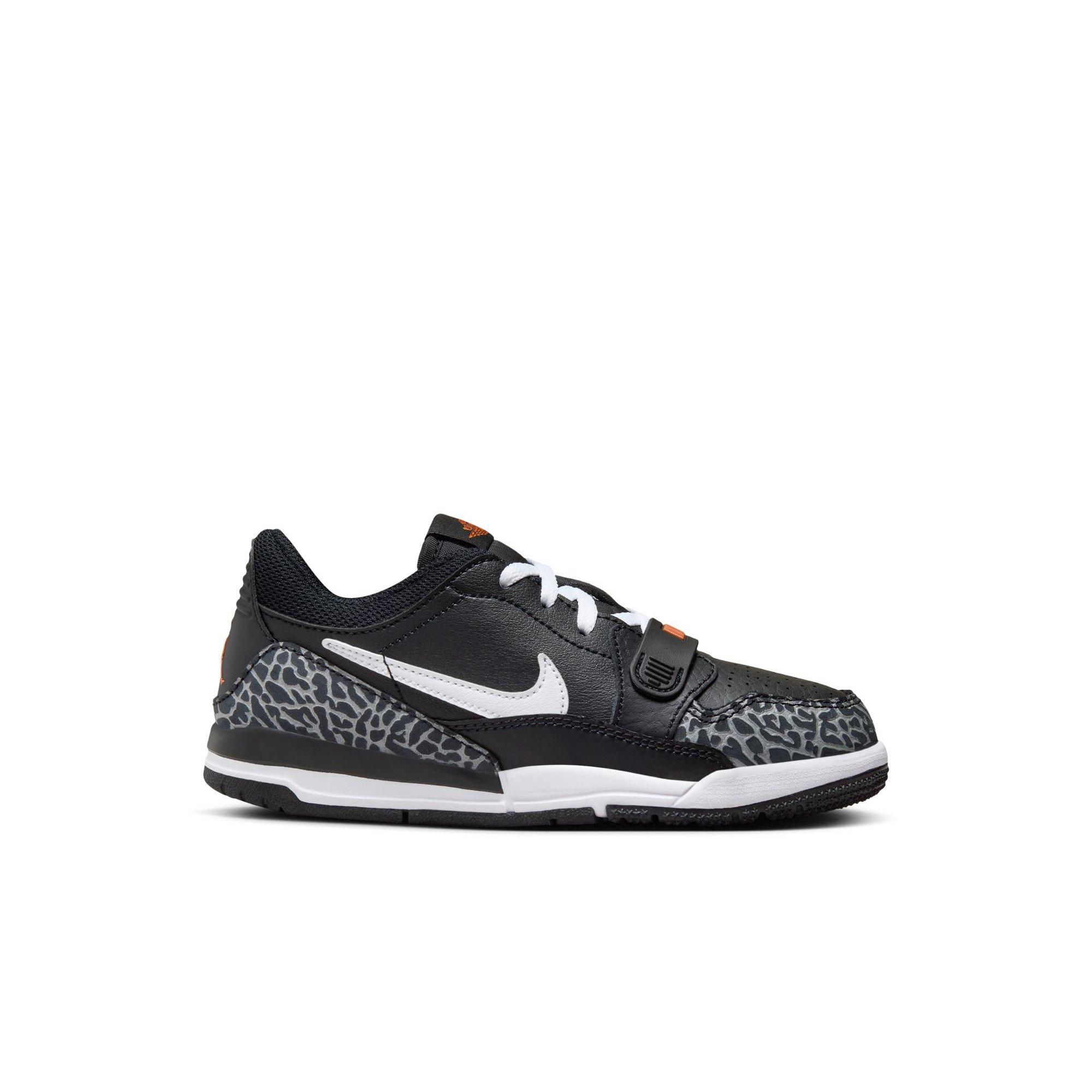 Jordan Legacy 312 Low "Black/White/Wolf Grey/Safety Orange" Preschool Boys' Shoe - BLACK/WHITE/ORANGE Thumbnail View 1