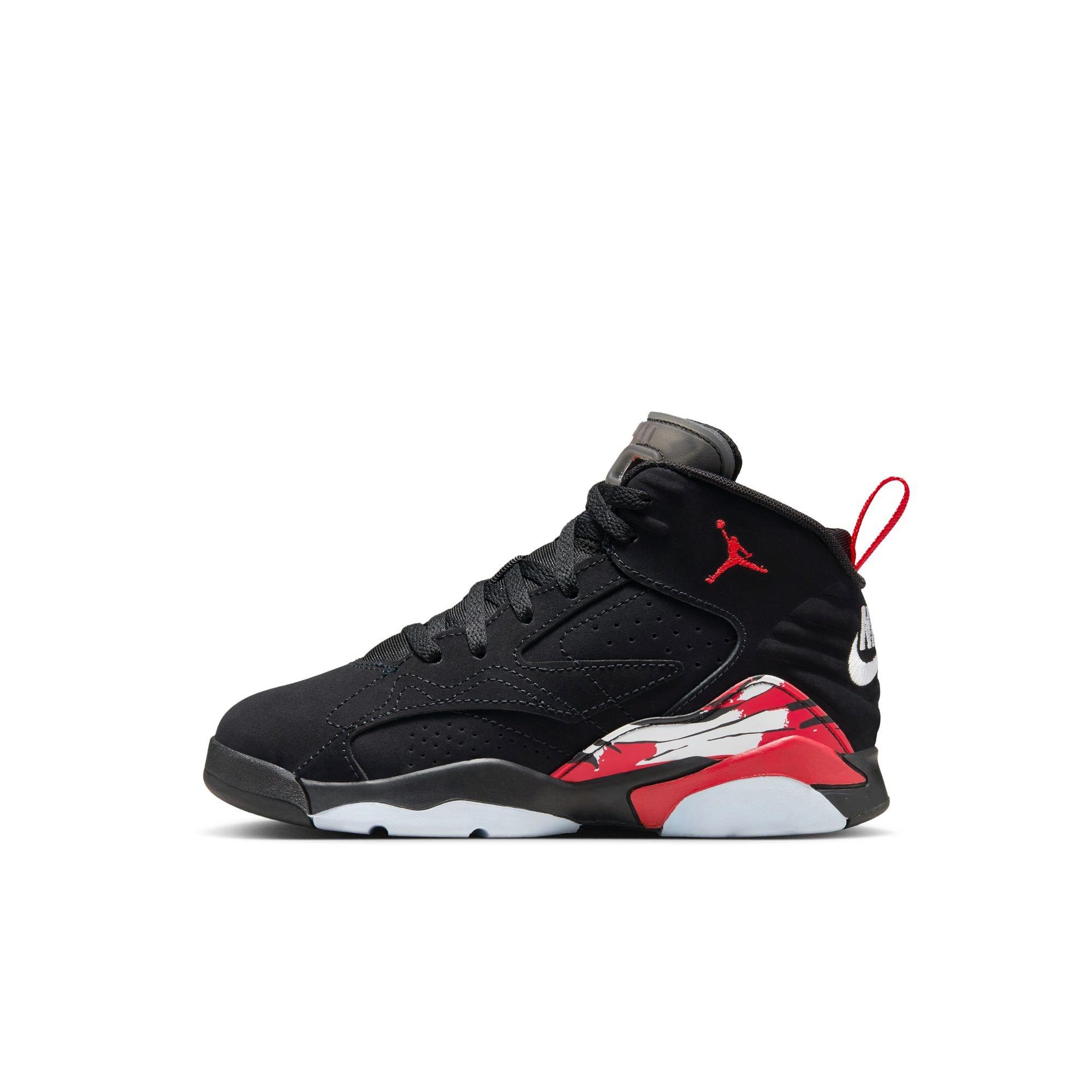 Jordan MVP "Black/University Red/White" Preschool Boys' Shoe - BLACK/RED Thumbnail View 3