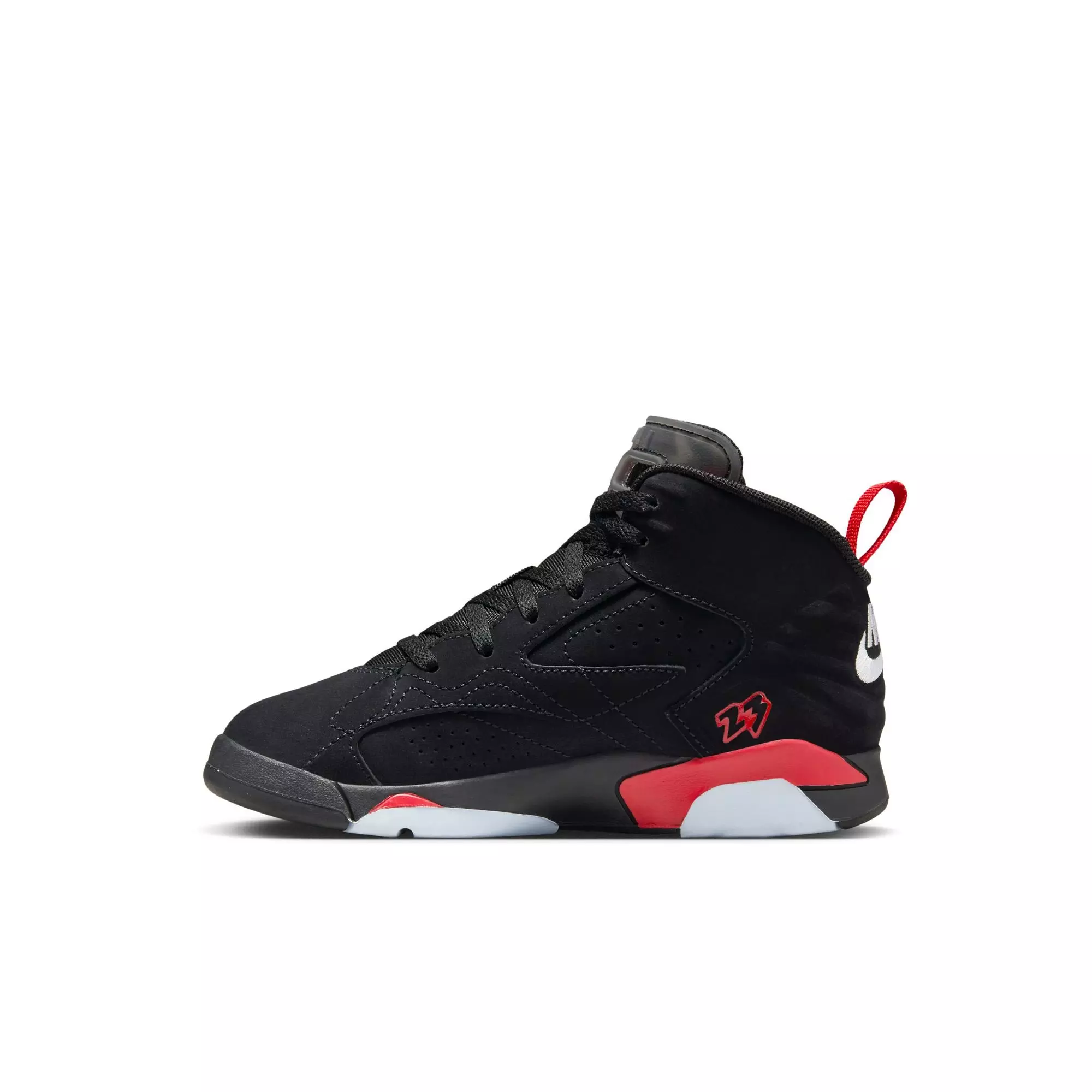 Jordan MVP "Black/University Red/White" Preschool Boys' Shoe - BLACK/RED