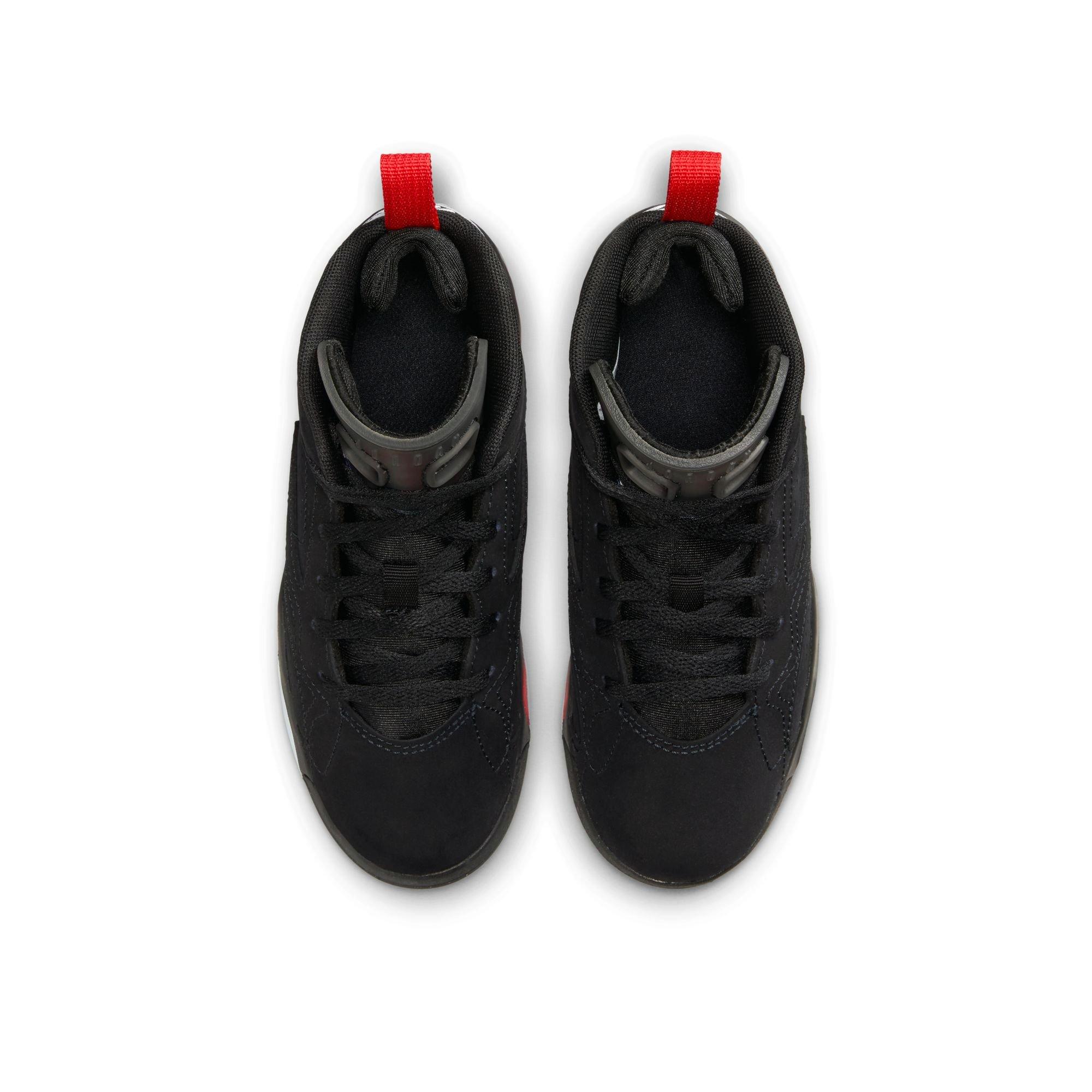 Jordan MVP "Black/University Red/White" Preschool Boys' Shoe - BLACK/RED Thumbnail View 7