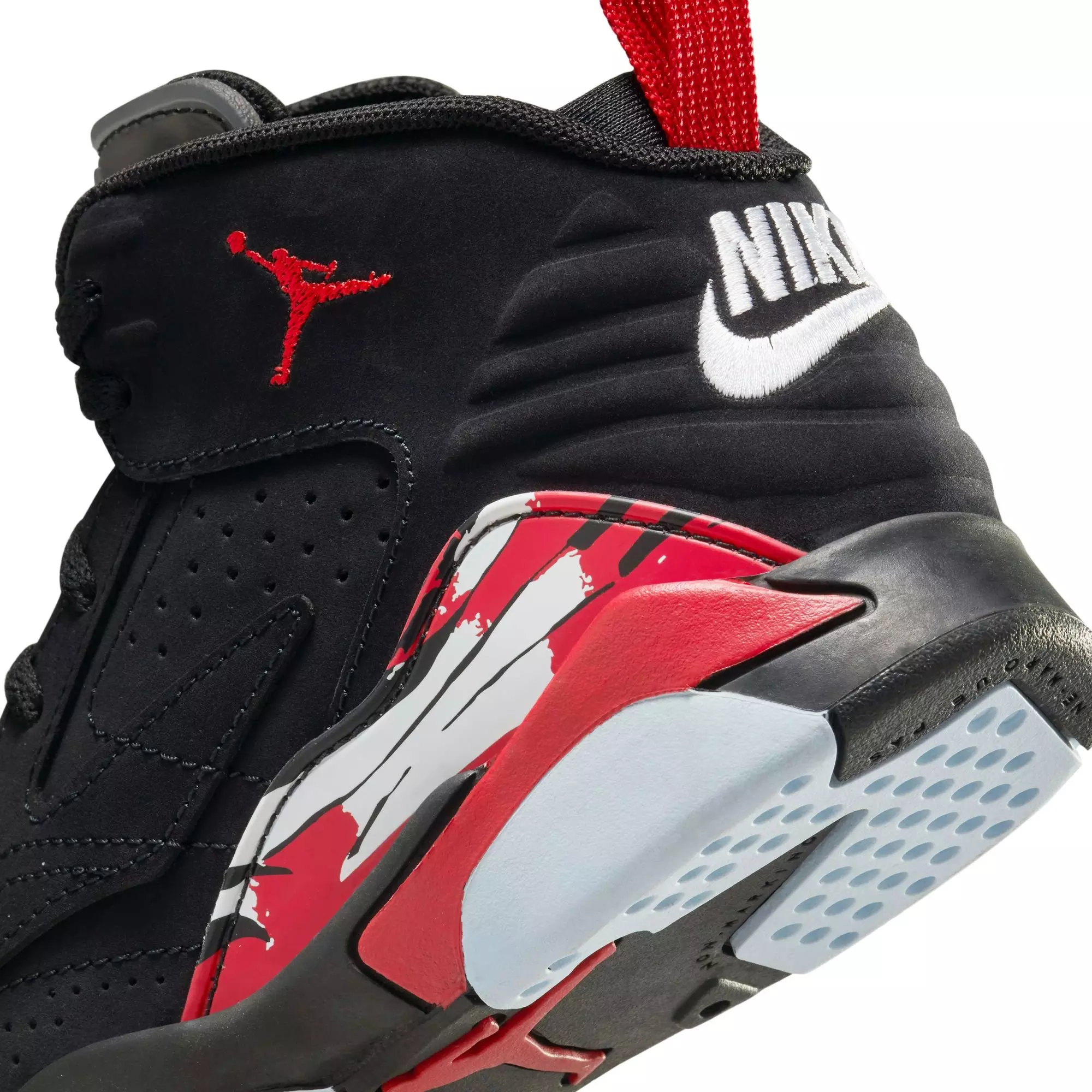 Jordan MVP "Black/University Red/White" Preschool Boys' Shoe - BLACK/RED