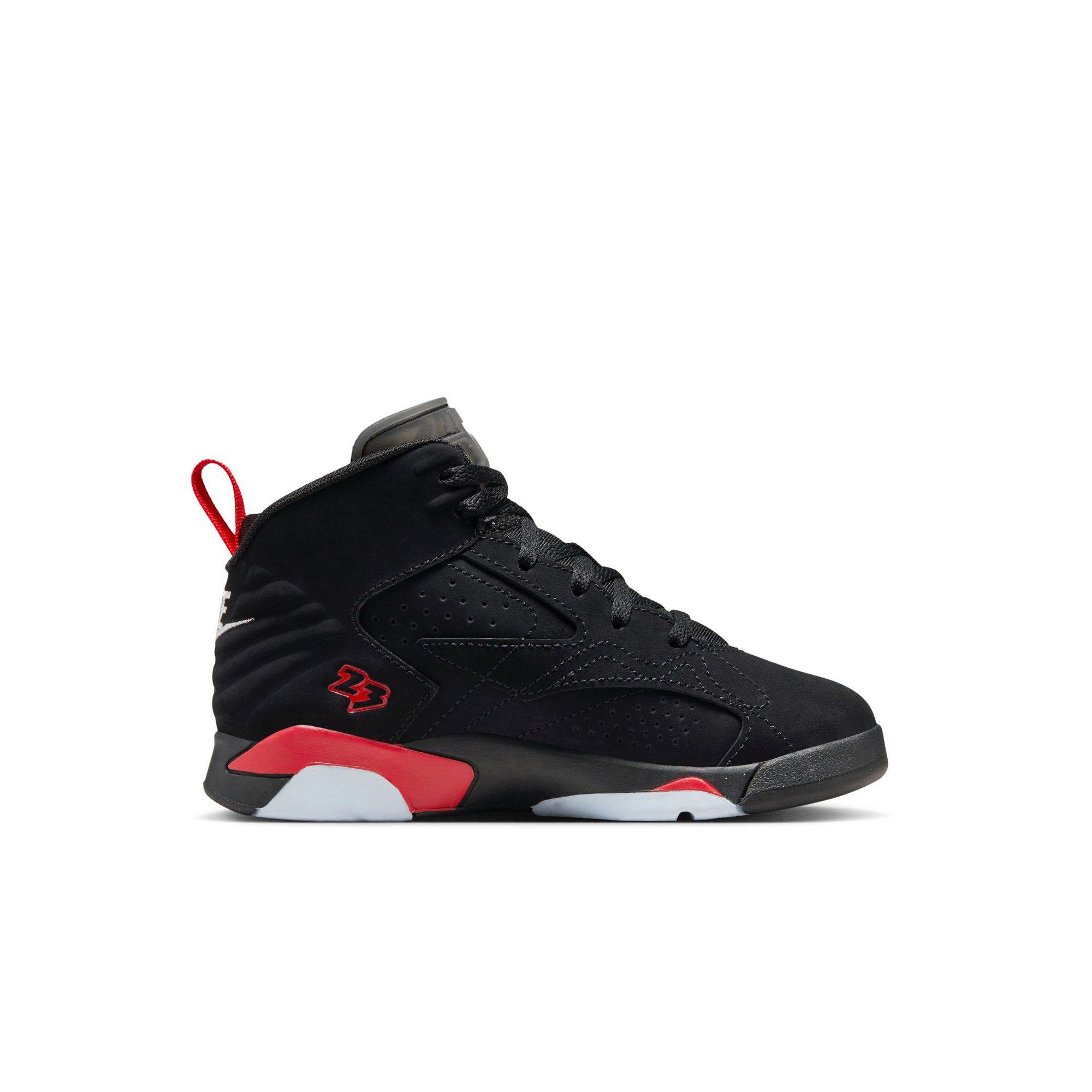 Jordan MVP "Black/University Red/White" Preschool Boys' Shoe - BLACK/RED Thumbnail View 2