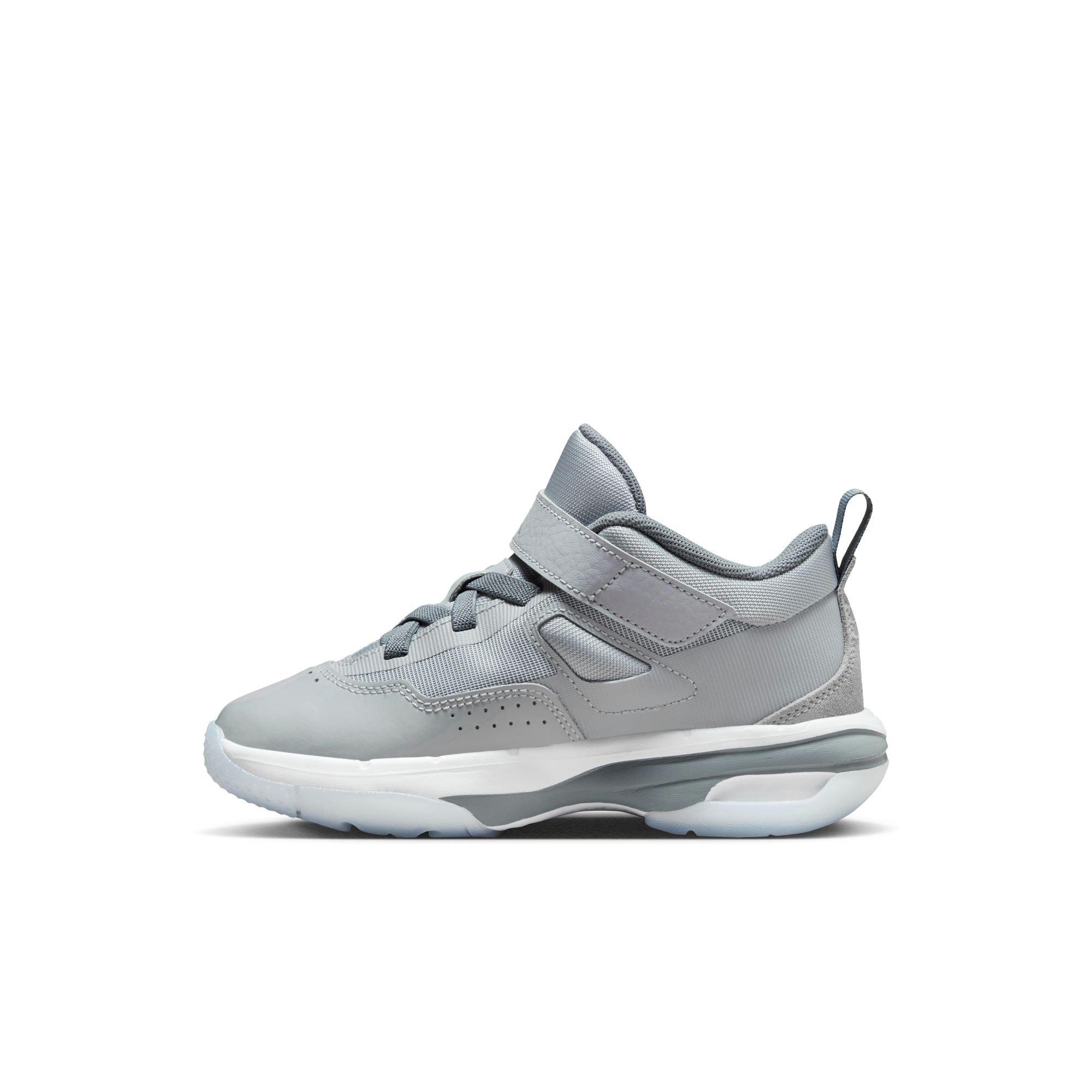Jordan Stay Loyal 3 "Wolf Grey/Cool Grey/White" Preschool Boys' Shoe - GREY Thumbnail View 4