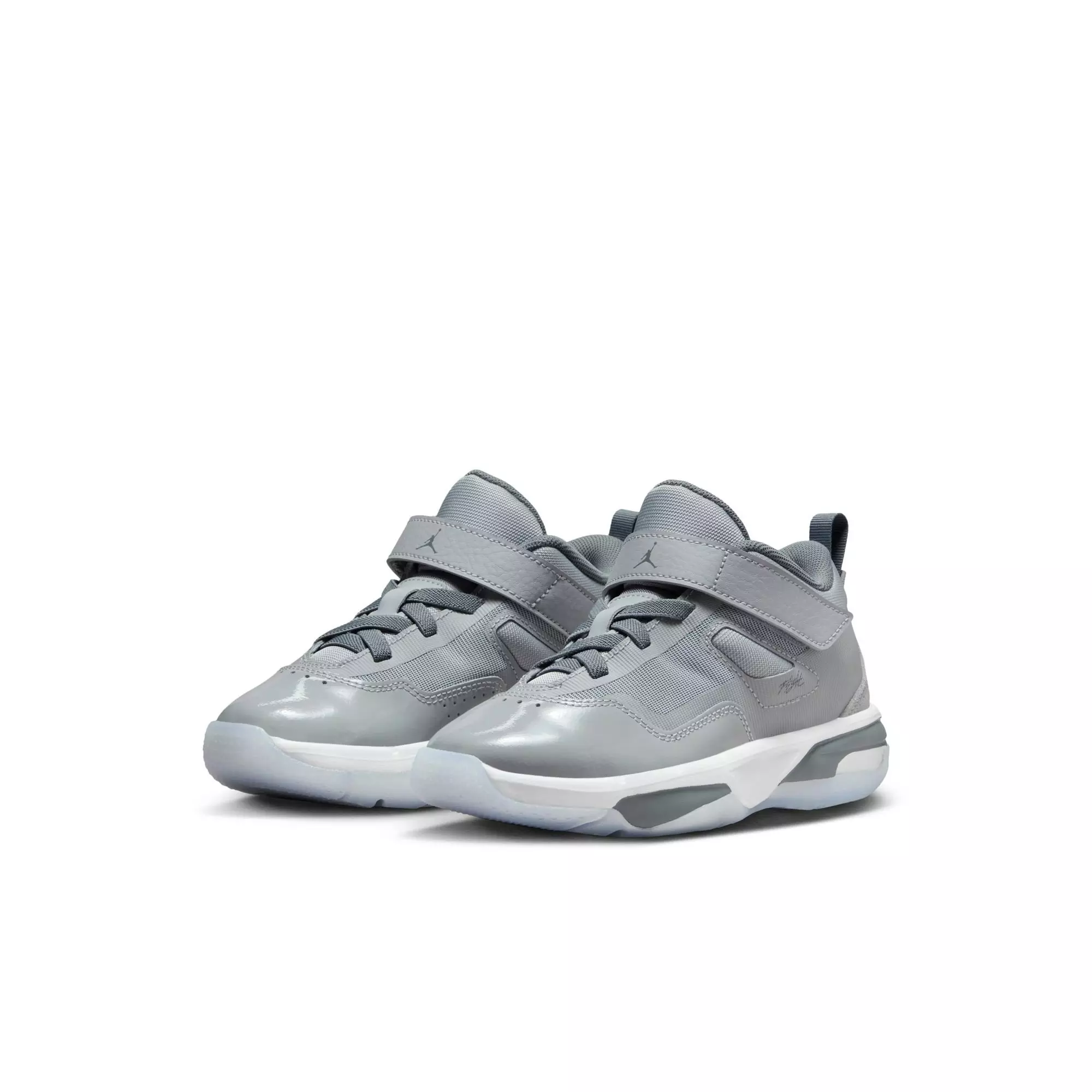 Jordan Stay Loyal 3 "Wolf Grey/Cool Grey/White" Preschool Boys' Shoe - GREY