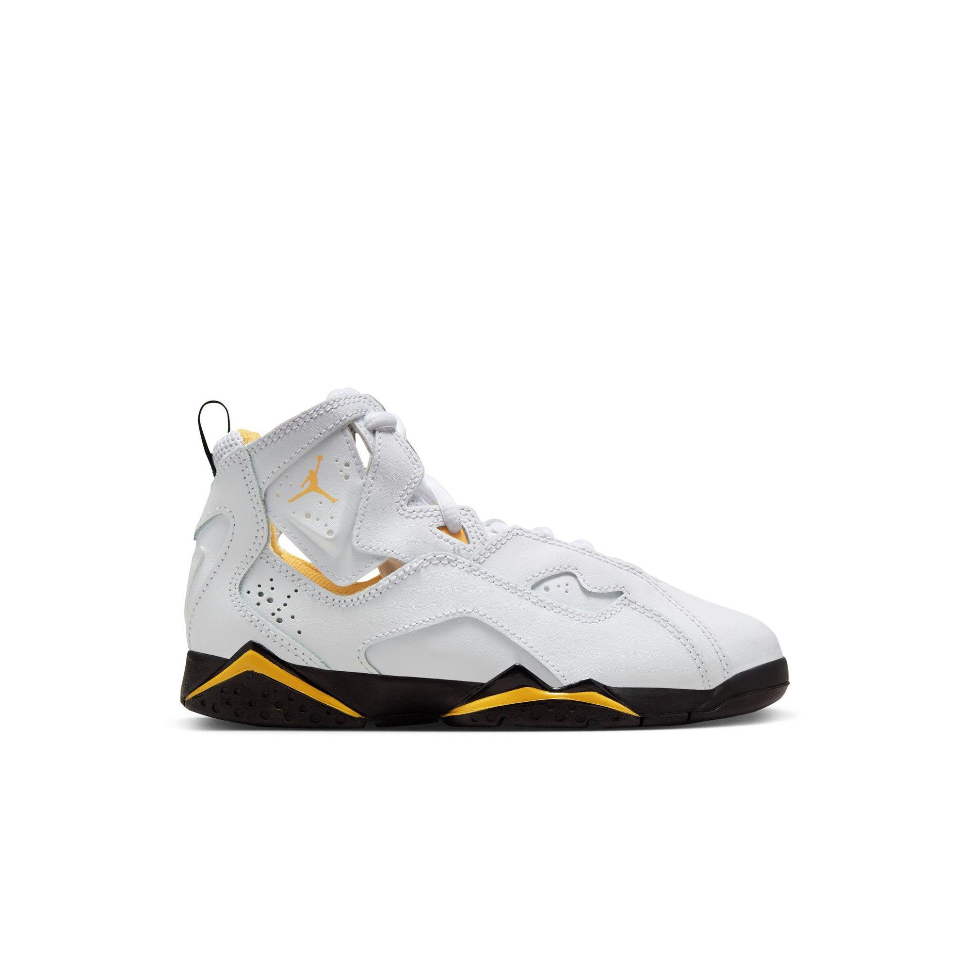 Jordan true flight 2024 white and gold