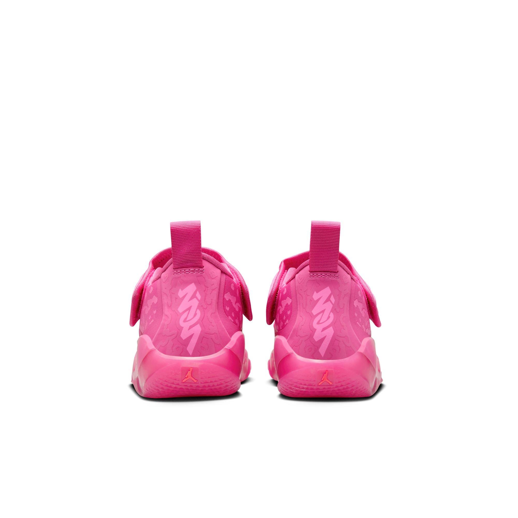 Jordan Zion Williamson Zion 3 "Pink Lotus" Preschool Kids' Basketball Shoe - PINK Thumbnail View 9