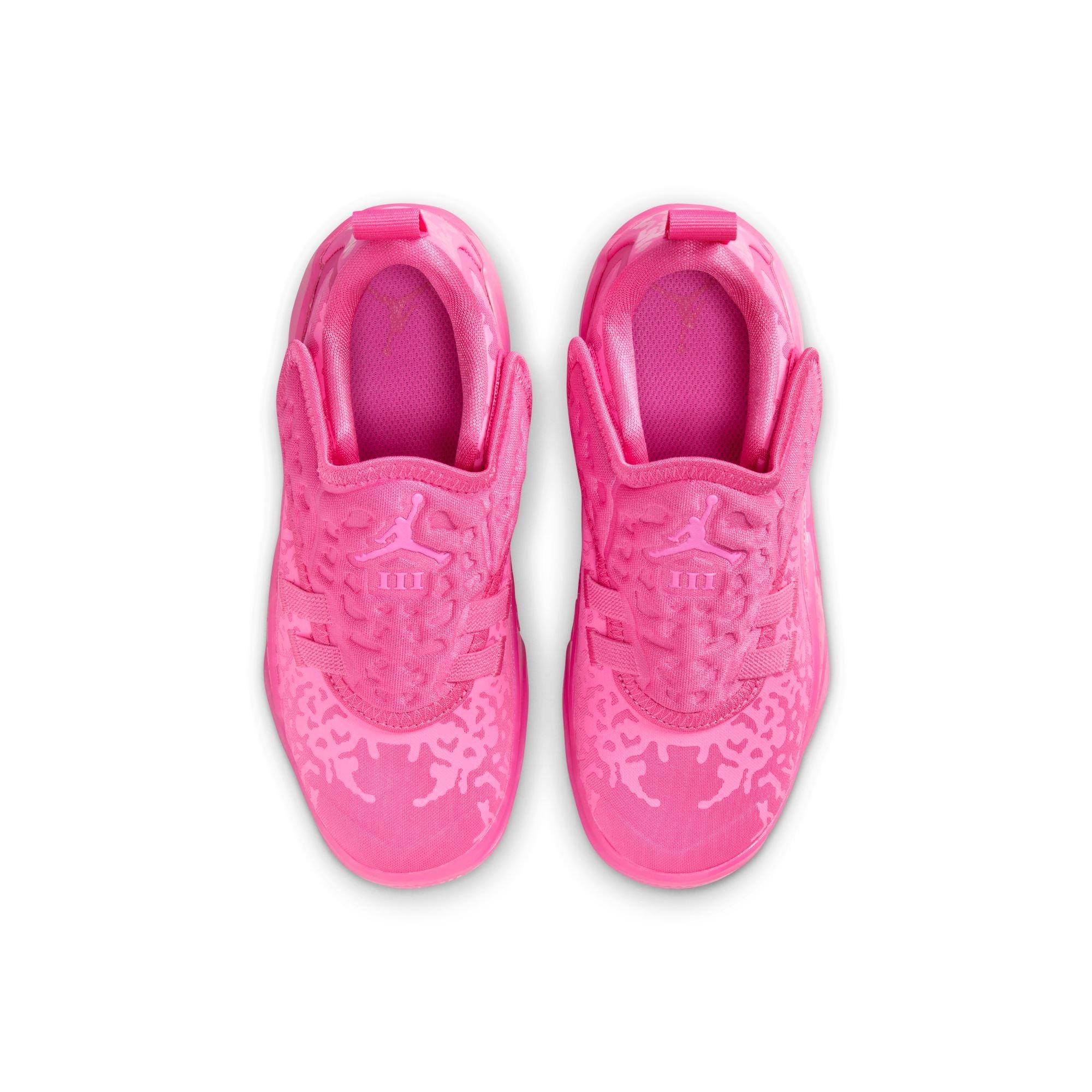 Jordan Zion Williamson Zion 3 "Pink Lotus" Preschool Kids' Basketball Shoe - PINK Thumbnail View 11