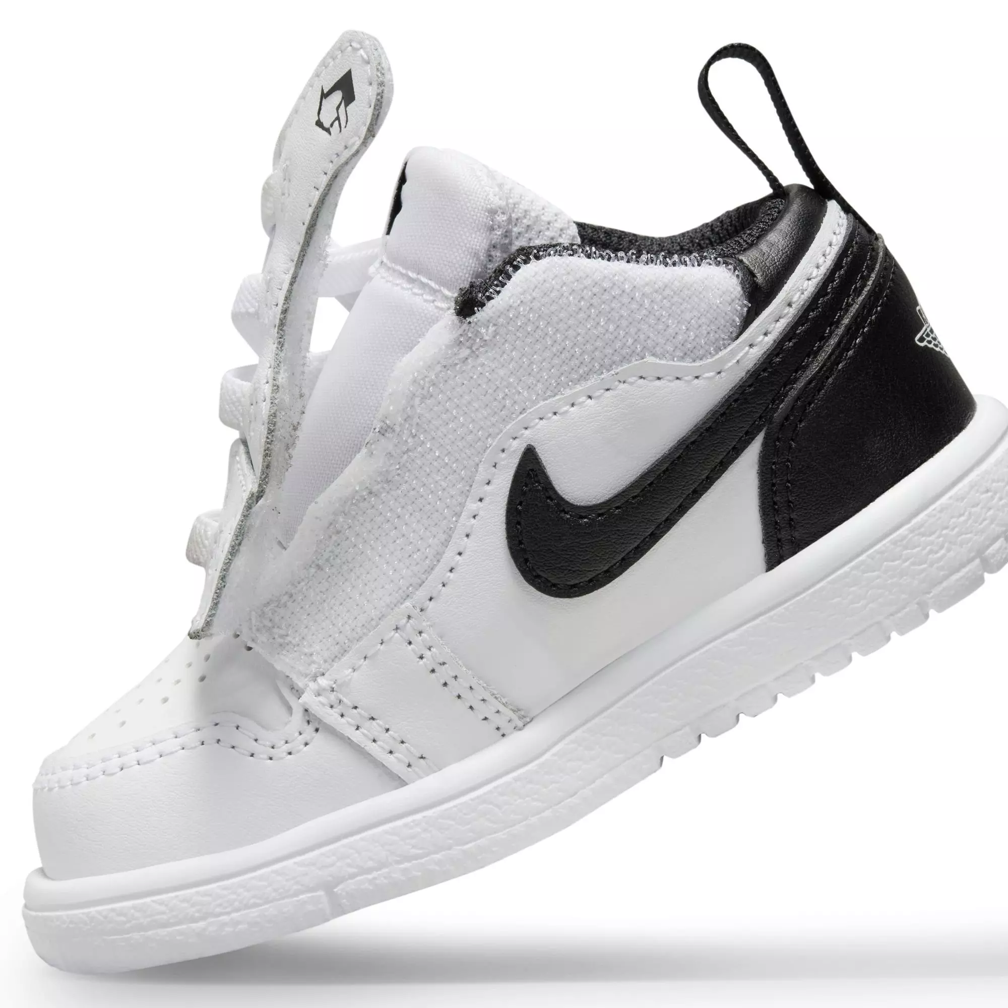 Jordan 1 Low Alt "White/Black" Toddler Boys' Shoe - WHITE/BLACK