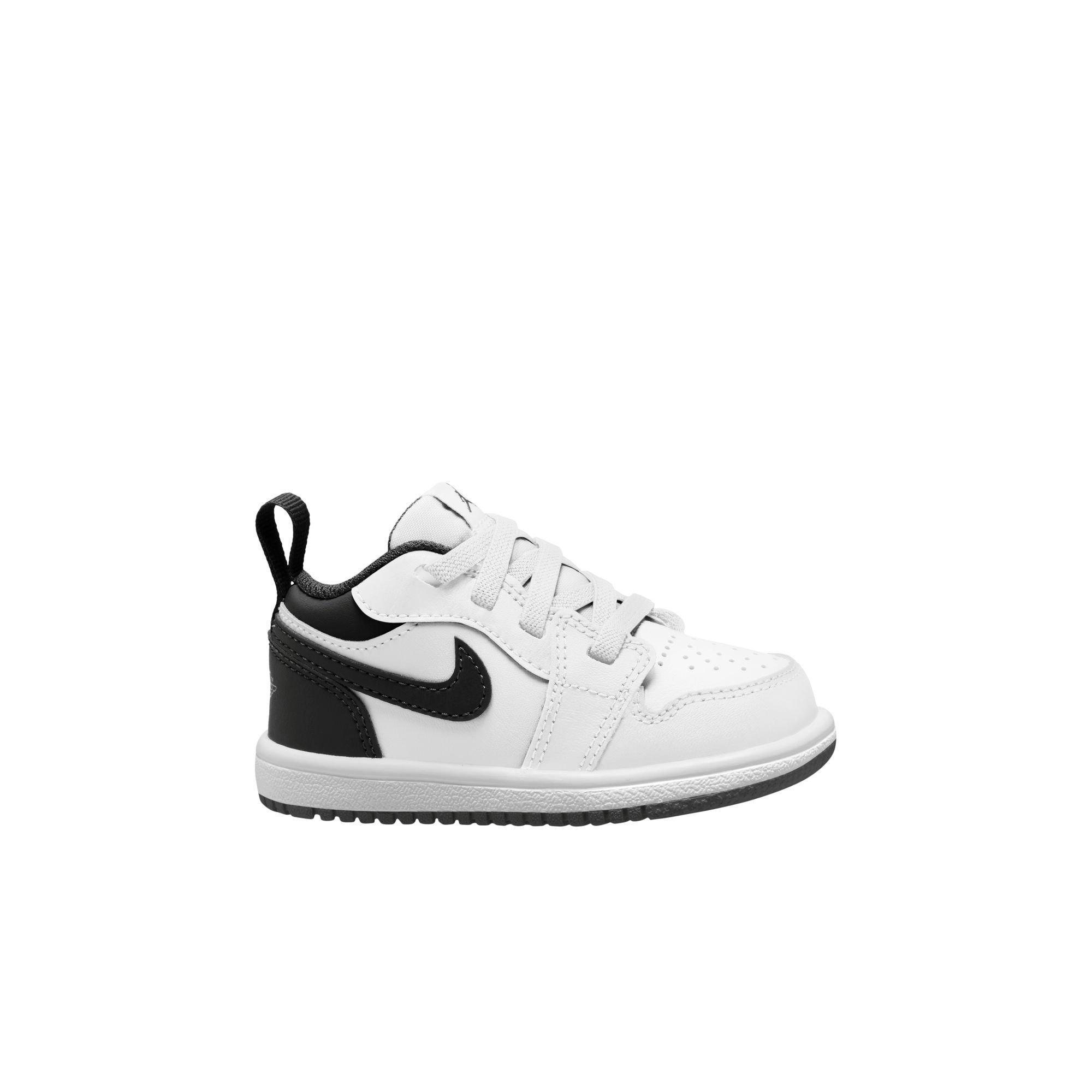 Jordan 1 Low Alt "White/Black" Toddler Boys' Shoe - WHITE/BLACK