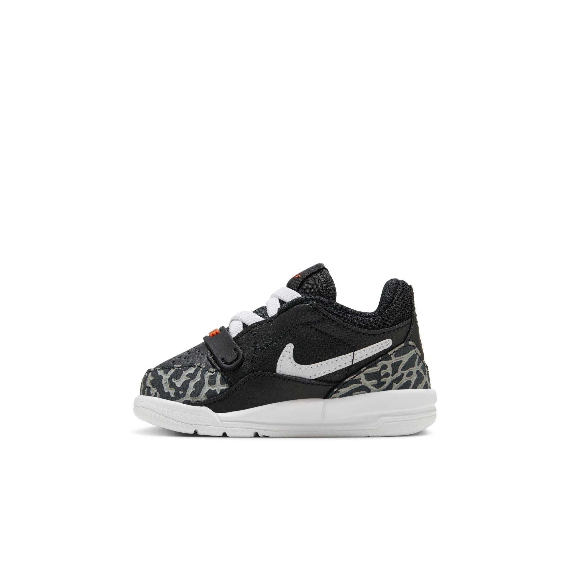Jordan Legacy 312 Low Toddler Boys' "Black/White/Wolf Grey/Safety Orange" Shoe