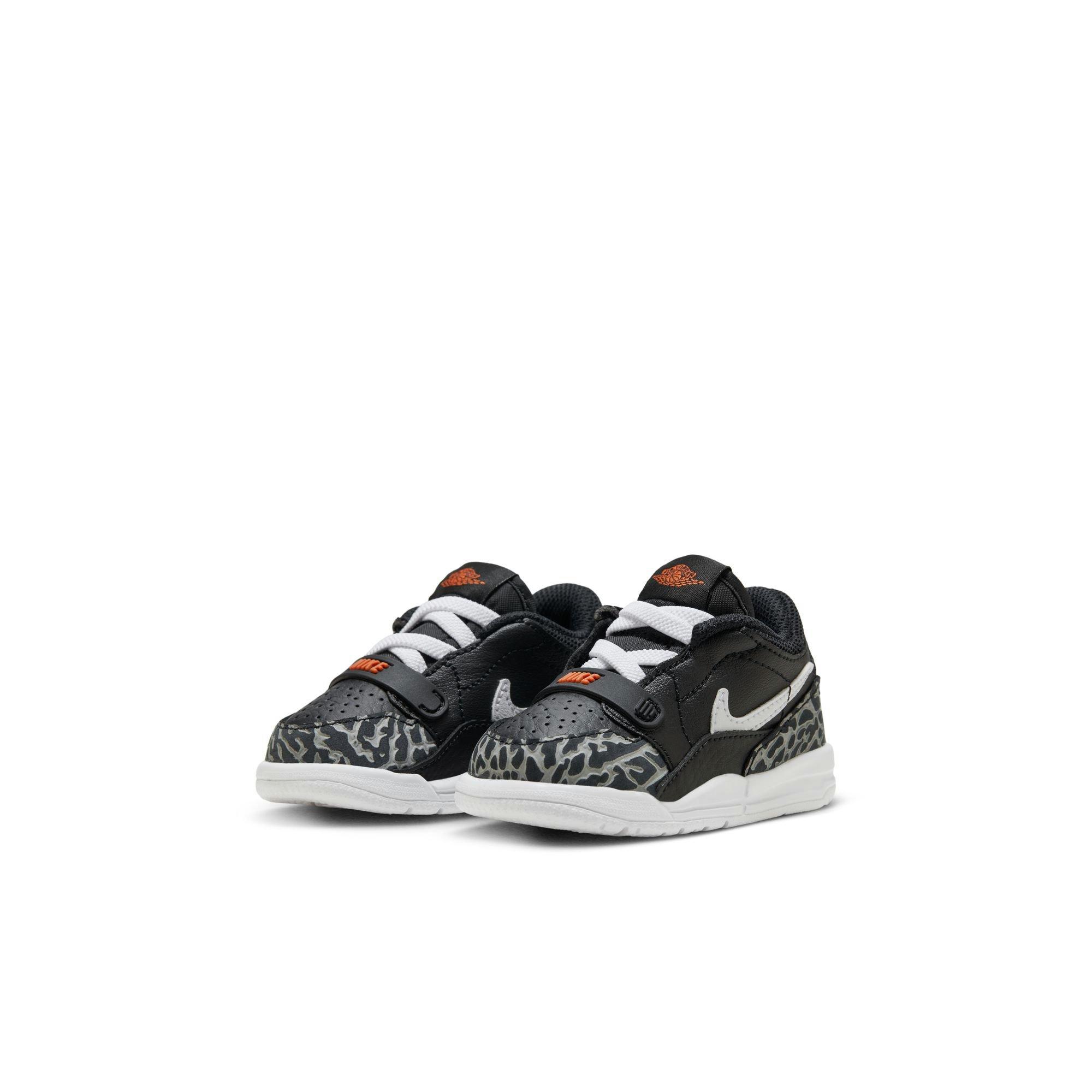 Jordan Legacy 312 Low Toddler Boys' "Black/White/Wolf Grey/Safety Orange" Shoe