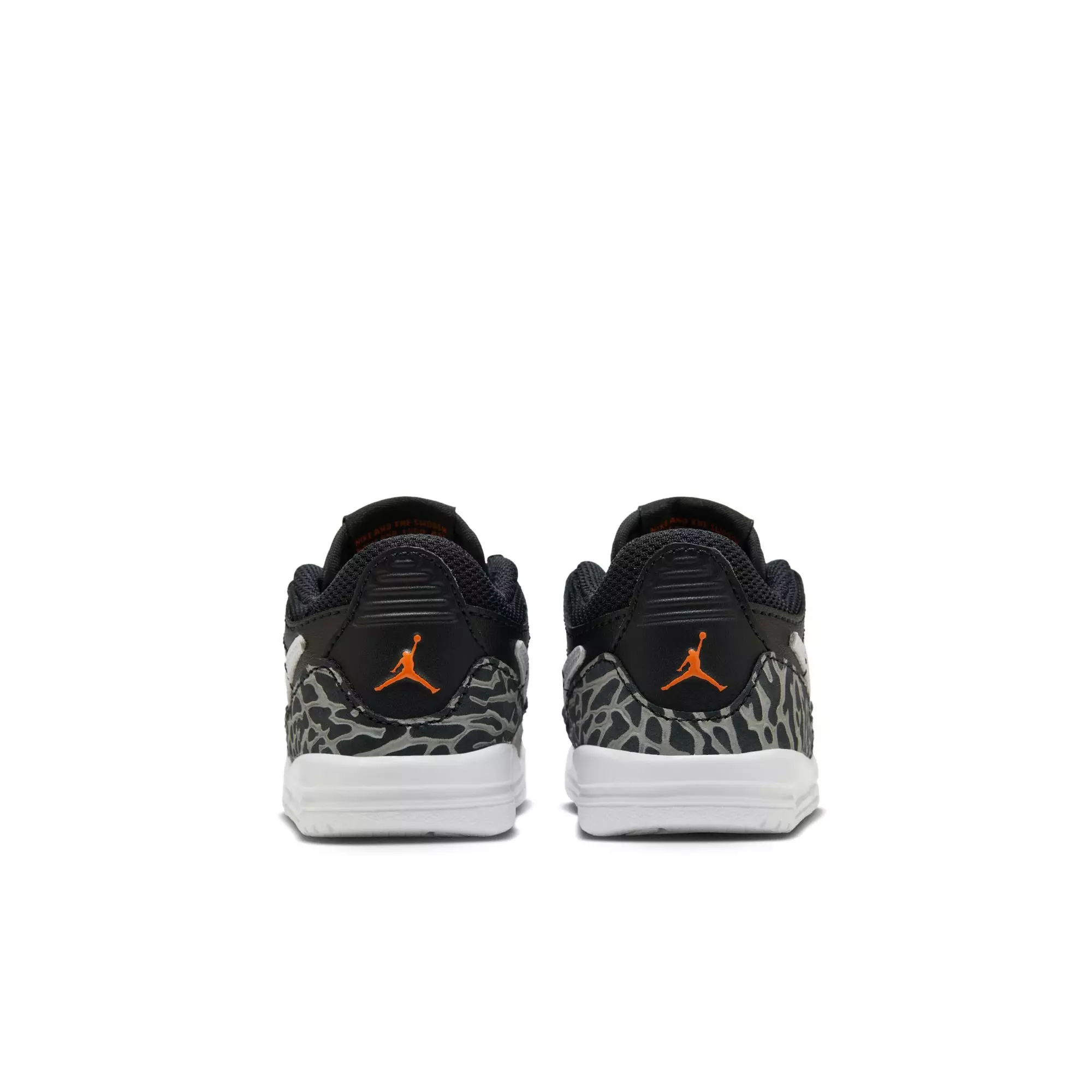Jordan Legacy 312 Low "Black/White/Wolf Grey/Safety Orange" Toddler Boys' Shoe - BLACK/WHITE/ORANGE