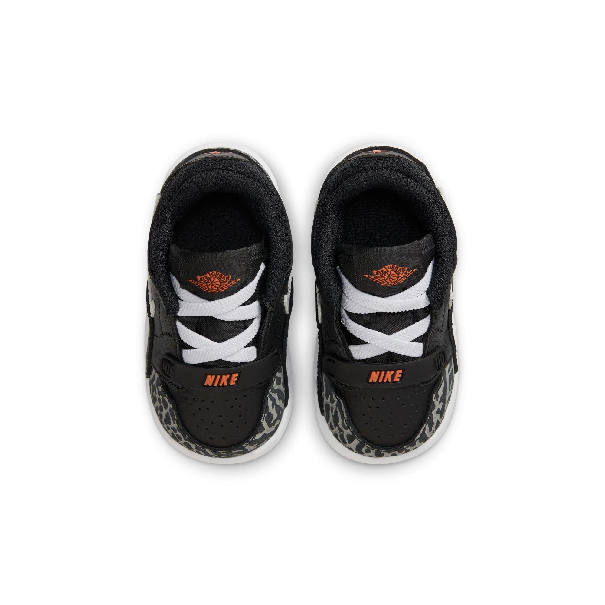 Jordan Legacy 312 Low Toddler Boys' "Black/White/Wolf Grey/Safety Orange" Shoe