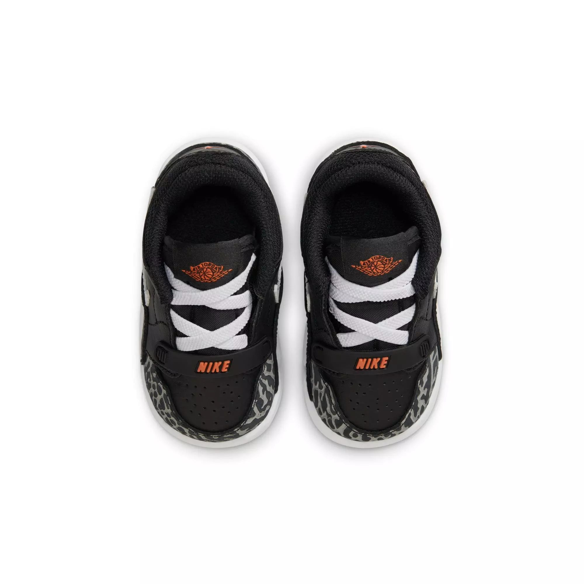 Jordan Legacy 312 Low "Black/White/Wolf Grey/Safety Orange" Toddler Boys' Shoe - BLACK/WHITE/ORANGE
